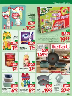 Tuš katalog akcije – veljaven od 17.06.2026 | Stran: 15 | Izdelki: Mesalnik, Plenice, Mehčalec, Silcek