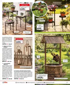 Náhled letáku Velký Košík katalog květen 2026 od 01.05.2026 | Strana: 17 | Produkty: Květináče, Košík, Kabel, Lucerny