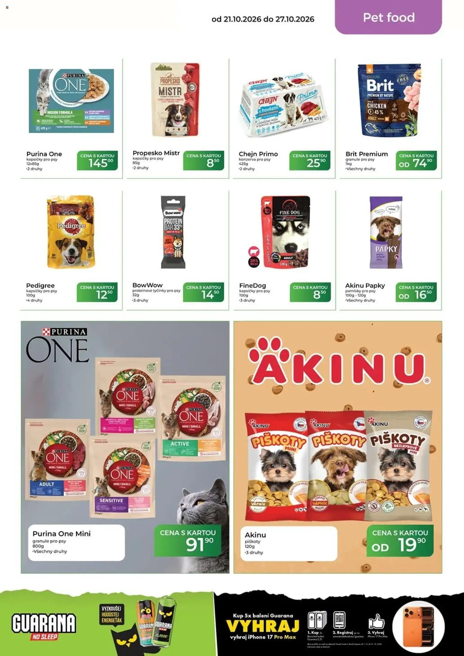 Tamda Foods leták od 21.10.2026 | Strana: 47 | Produkty: Purina, Propesko, Piškoty, Proteinové tyčinky
