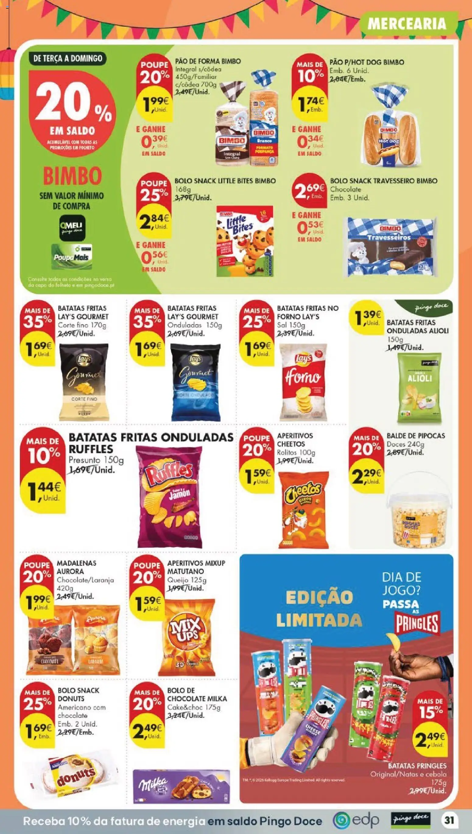 Pingo Doce folheto │ válido de 09.06.2026 | Página: 33 | Produtos: Pão de forma, Balde, Queijo, Presunto