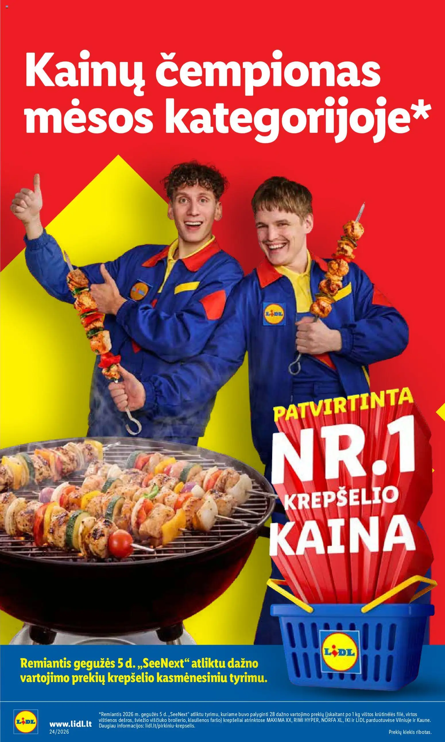 LIDL akcijos nuo 08.06.2026 | Puslapis: 2 | Prekių: Vištienos, Kiaulienos