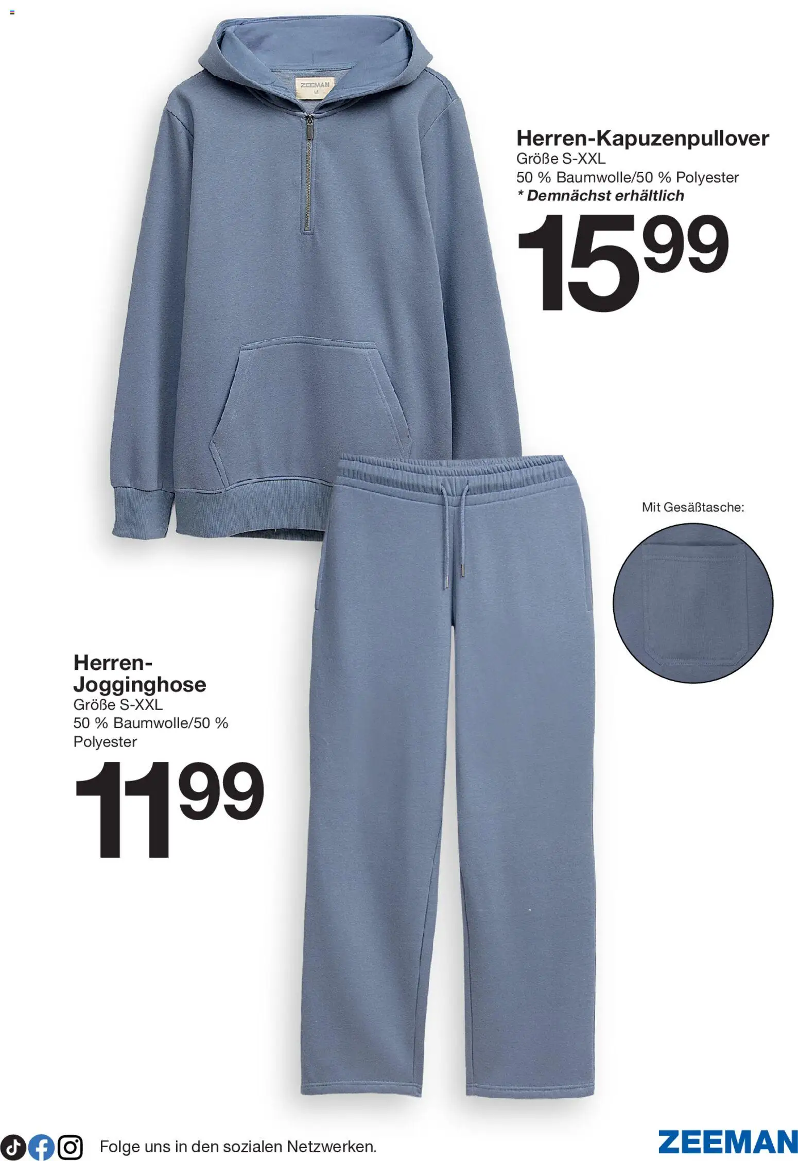 Zeeman Prospekt – gültig ab 22.08.2026 | Seite: 8 | Produkte: Jogginghose