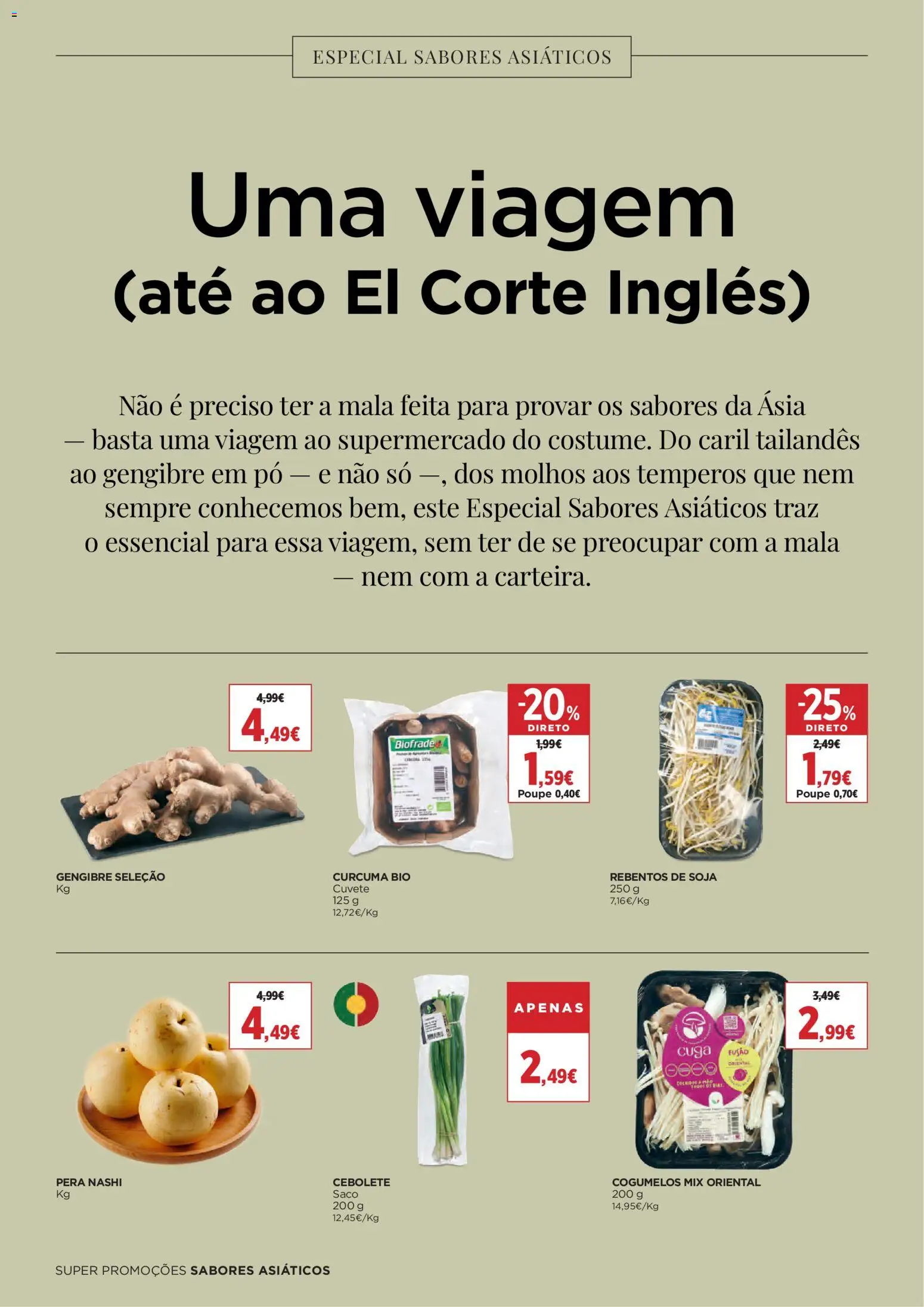 El Corte Ingles folheto │ válido de 02/10/2026 | Página: 2 | Produtos: Saco, Gengibre, Molhos, Cogumelos