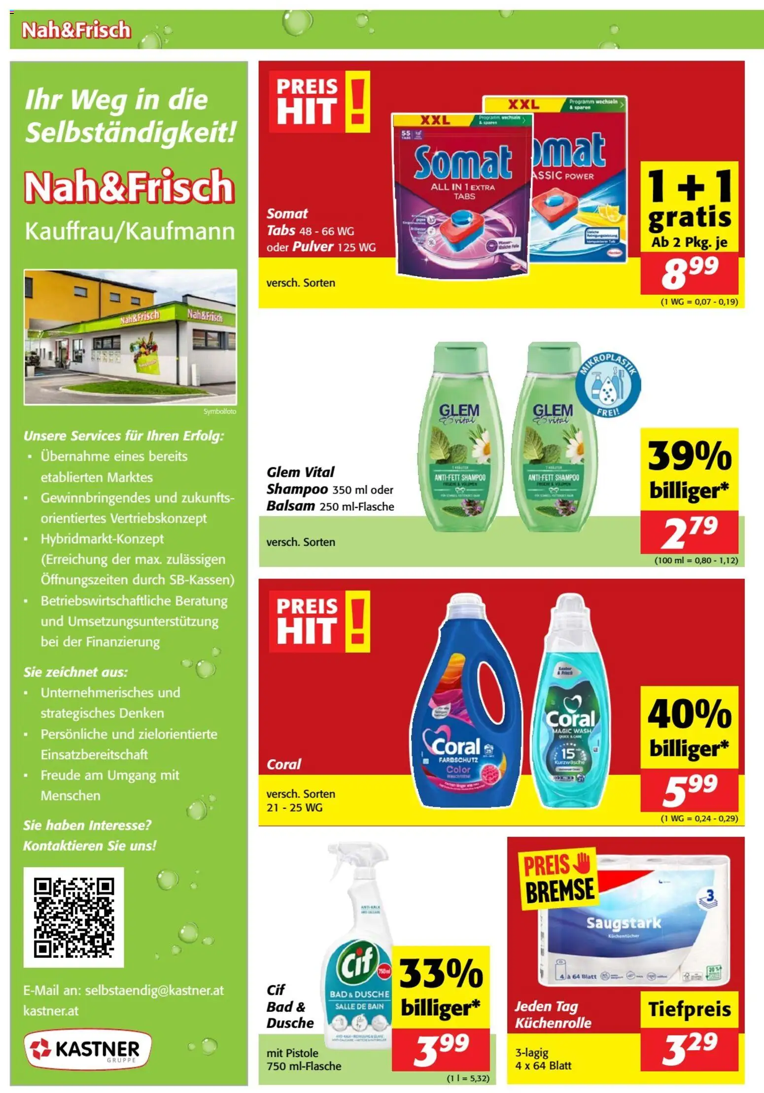 Nah und Frisch Flugblatt gültig ab 05.08.2026 | Seite: 4 | Produkte: Bad, Dusche, Shampoo