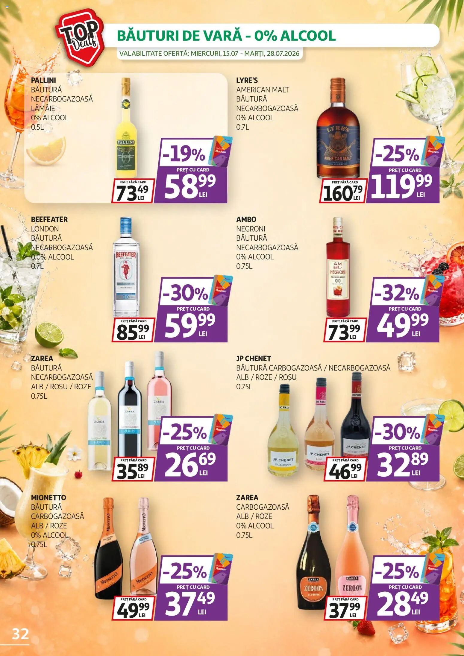 Noul catalog Auchan – valabil de la 15.07.2026 | Pagină: 32 | Produse: Lămâie