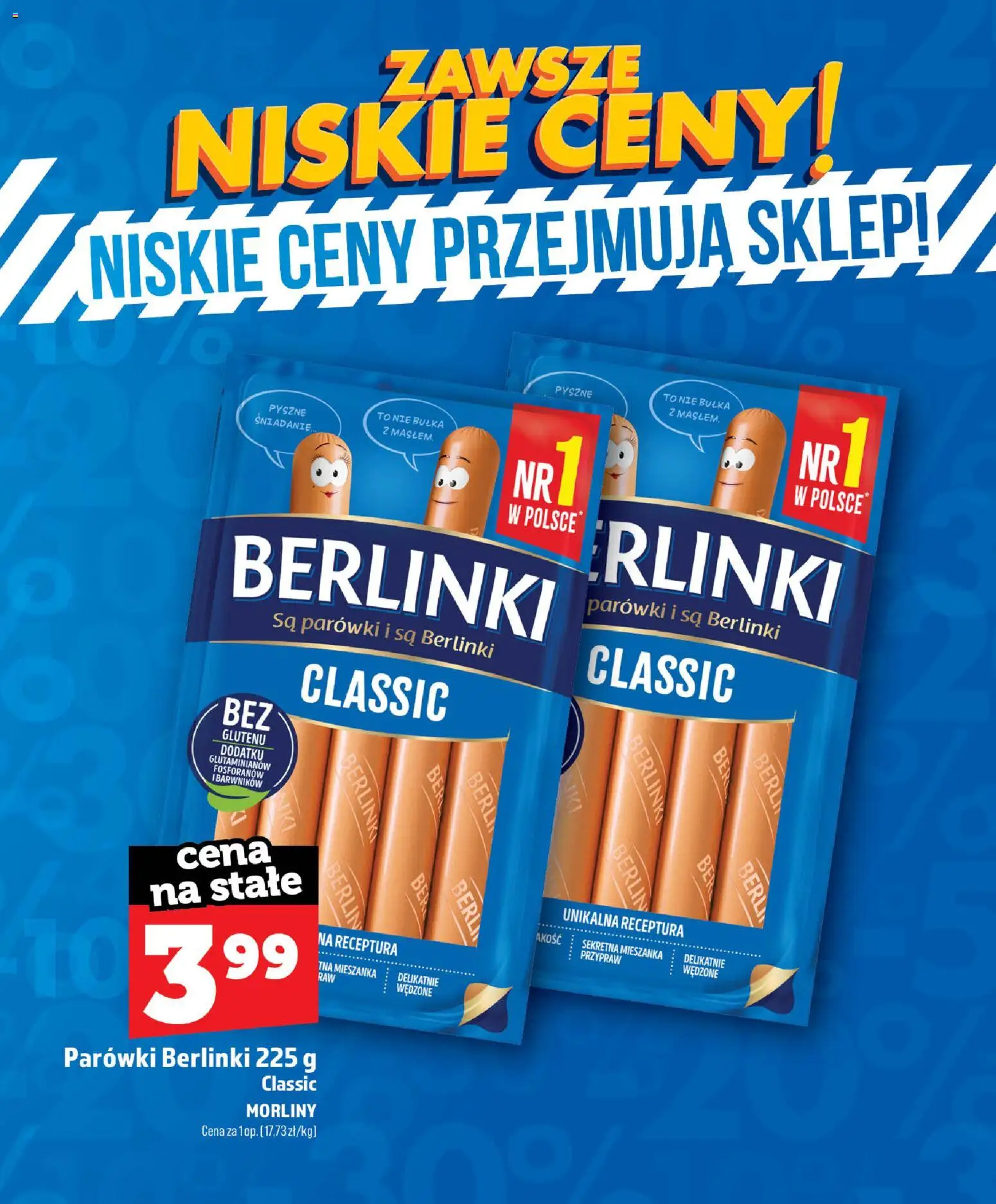 Topaz gazetka - Zawsze Niskie Ceny od 01.07.2026 | Strona: 6 | Produkty: Parówki berlinki, Parówki, Bułka