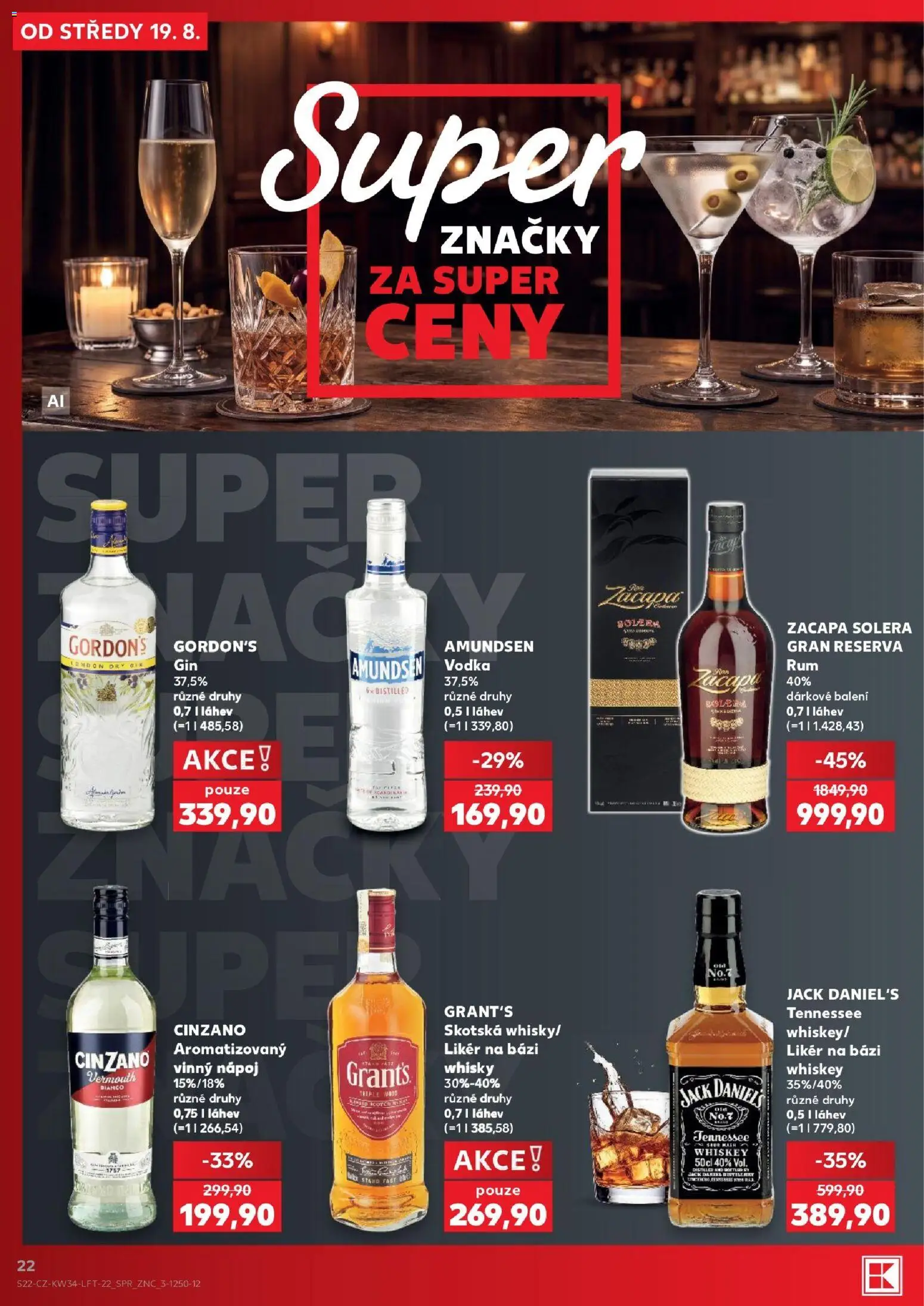 Kaufland leták - Plzeň od 19.08.2026 | Strana: 22