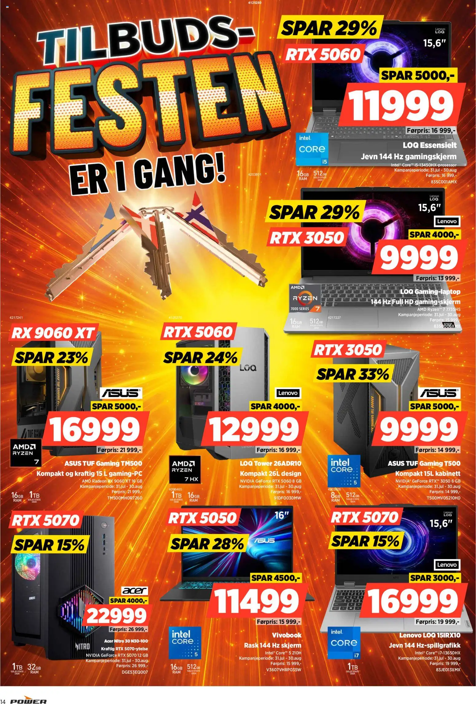 {H1} | Side: 14 | Produkter: Skjerm, Kabinett