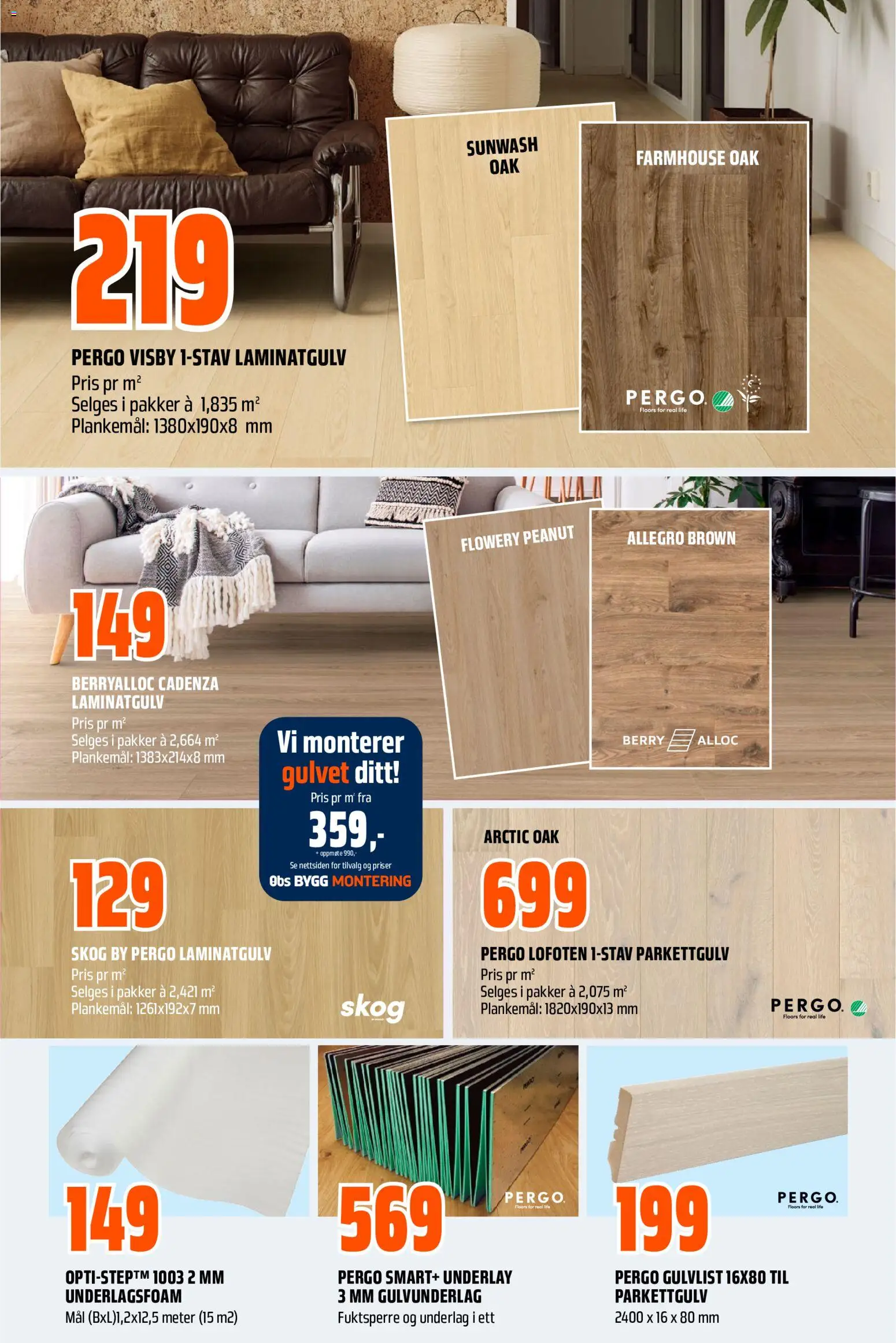{H1} | Side: 7 | Produkter: Laminatgulv