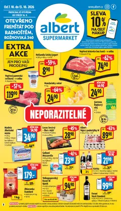 Náhled letáku Albert leták - Supermarket Frenštát pod Radhoštěm od 07.10.2026