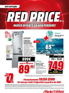 Anteprima del volantino Media World volantino valido a partire dal 01/07/2026