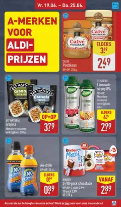 Aldi folder week 26 - Voorbeeld van een folder van Aldi, geldig van 22.06.2026 | Pagina: 9 | Producten: Snoep, Chocolade, Ketchup, Kip