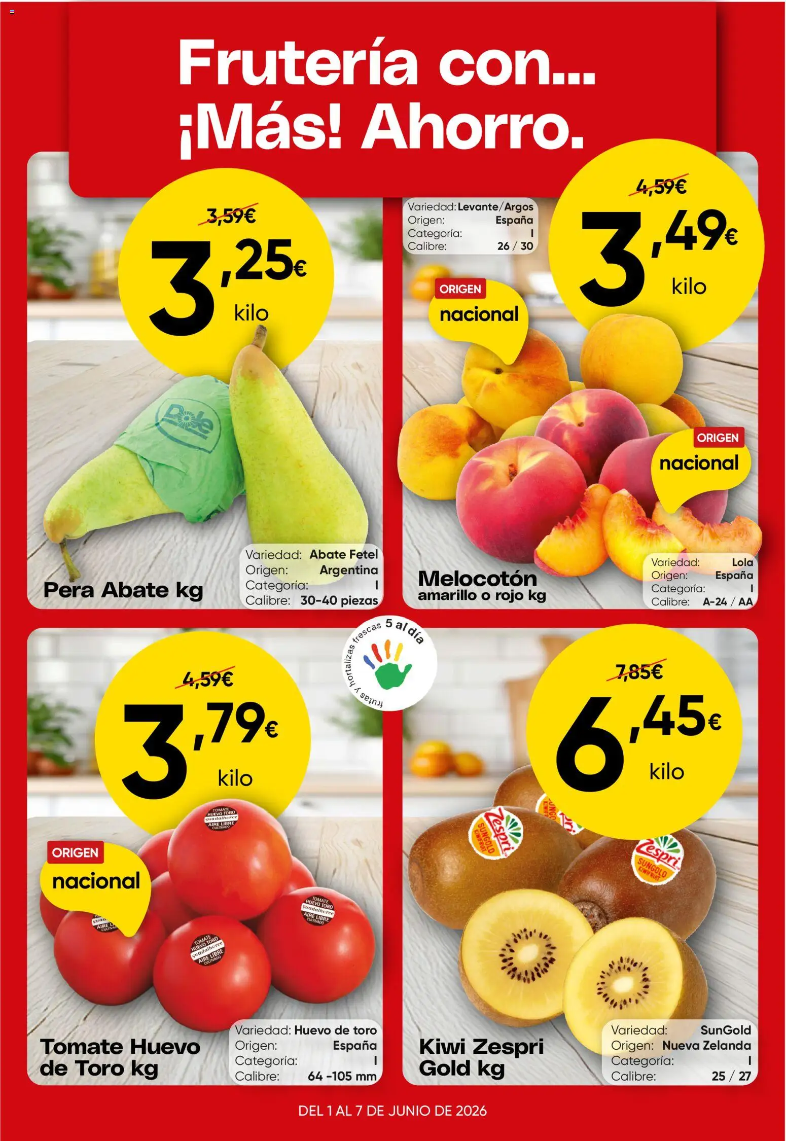 Froiz Oferta semanal │ válido desde el 01.06.2026 | Página: 1 | Productos: Kiwi