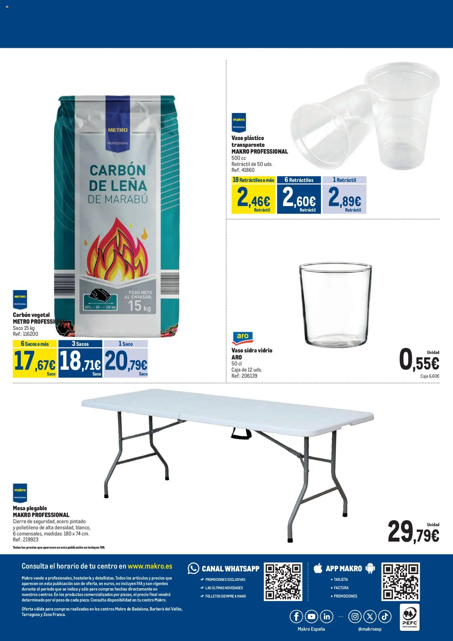 Makro Revetlla de Sant Joan Barcelona │ válido desde el 06.06.2026 | Página: 4 | Productos: Peso, Mesa, Caja