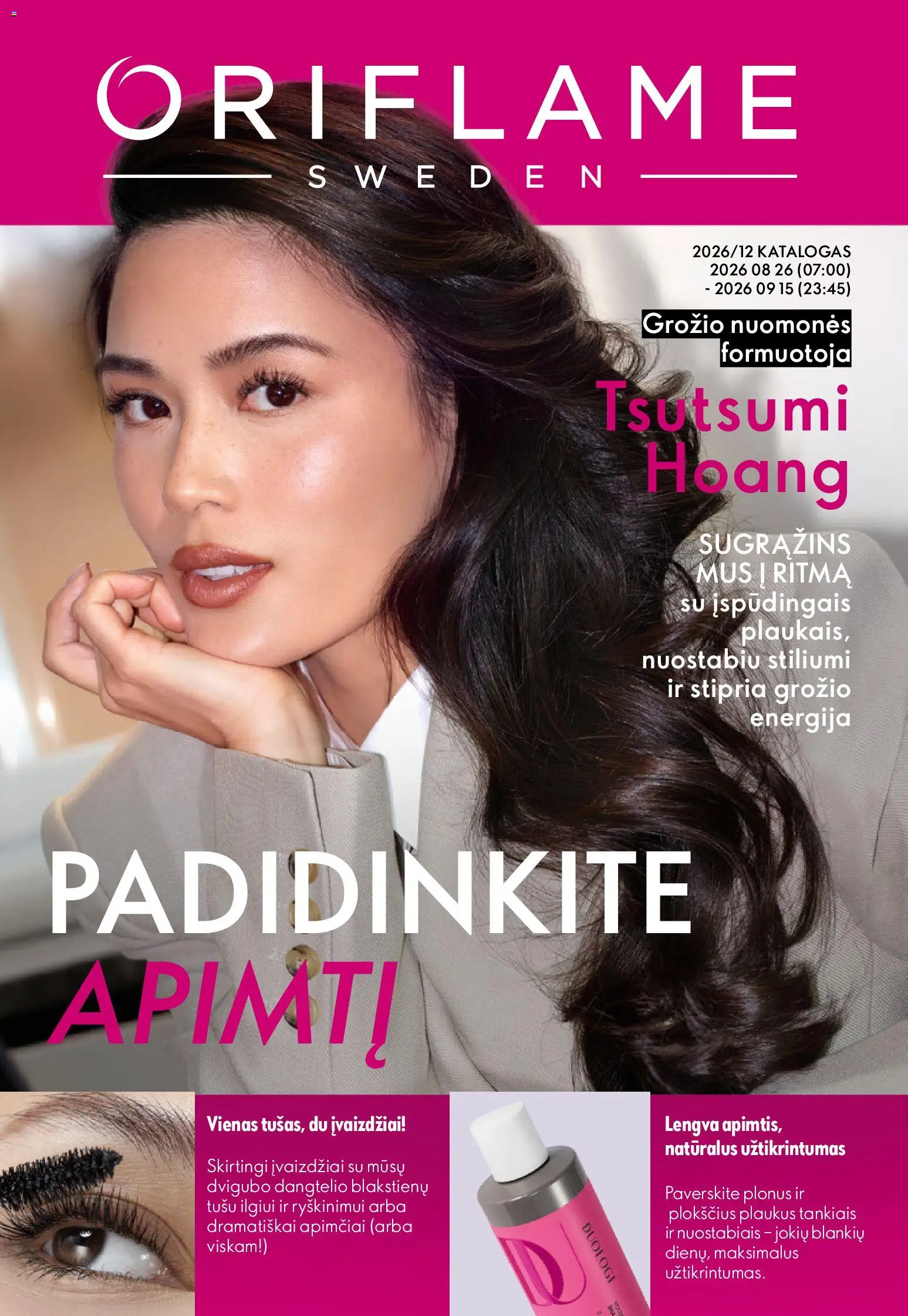 Oriflame akcijos nuo 2026.08.26 | Puslapis: 1