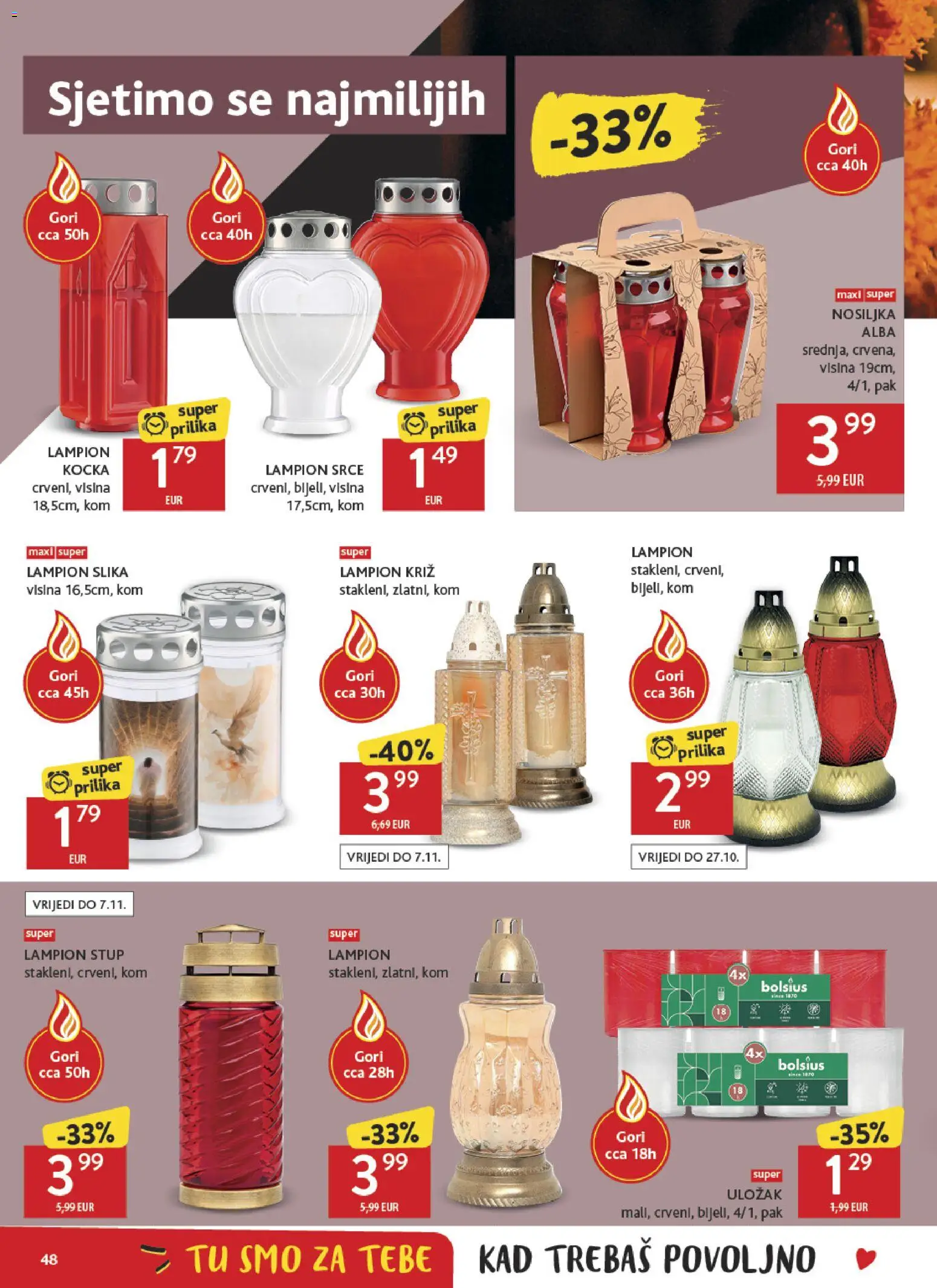 Konzum katalog | vrijedi od 14.10.2026 | Stranica: 48 | Proizvodi: Lampion