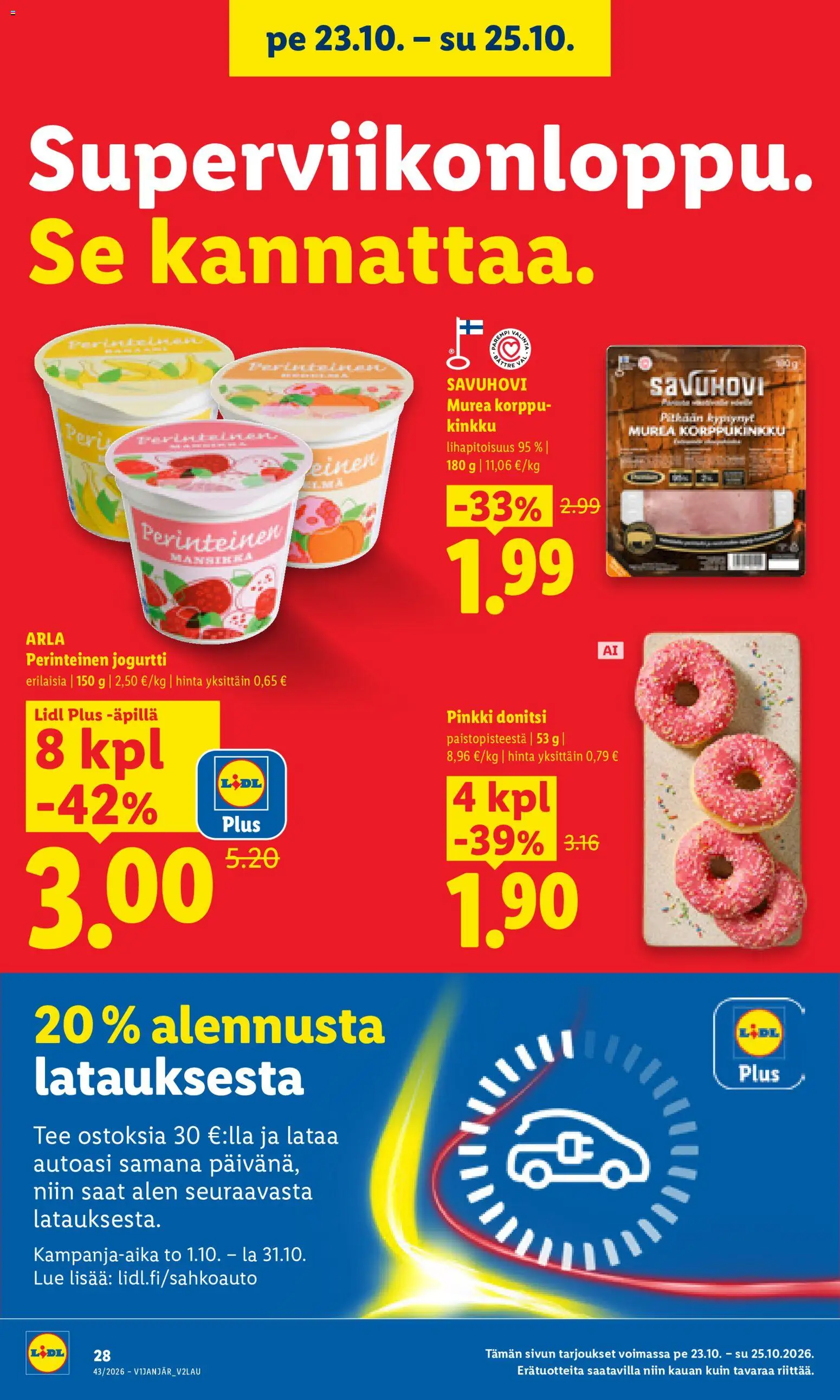 Lidl tarjoukset Helsinki – voimassa 22/10/2026 alkaen | Sivu: 26