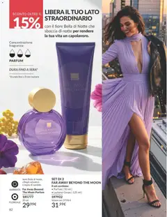 Anteprima del volantino Avon catalogo - campagna 8/2026 valido a partire dal 01/08/2026 | Pagina: 82 | Prodotti: The, Fragranza