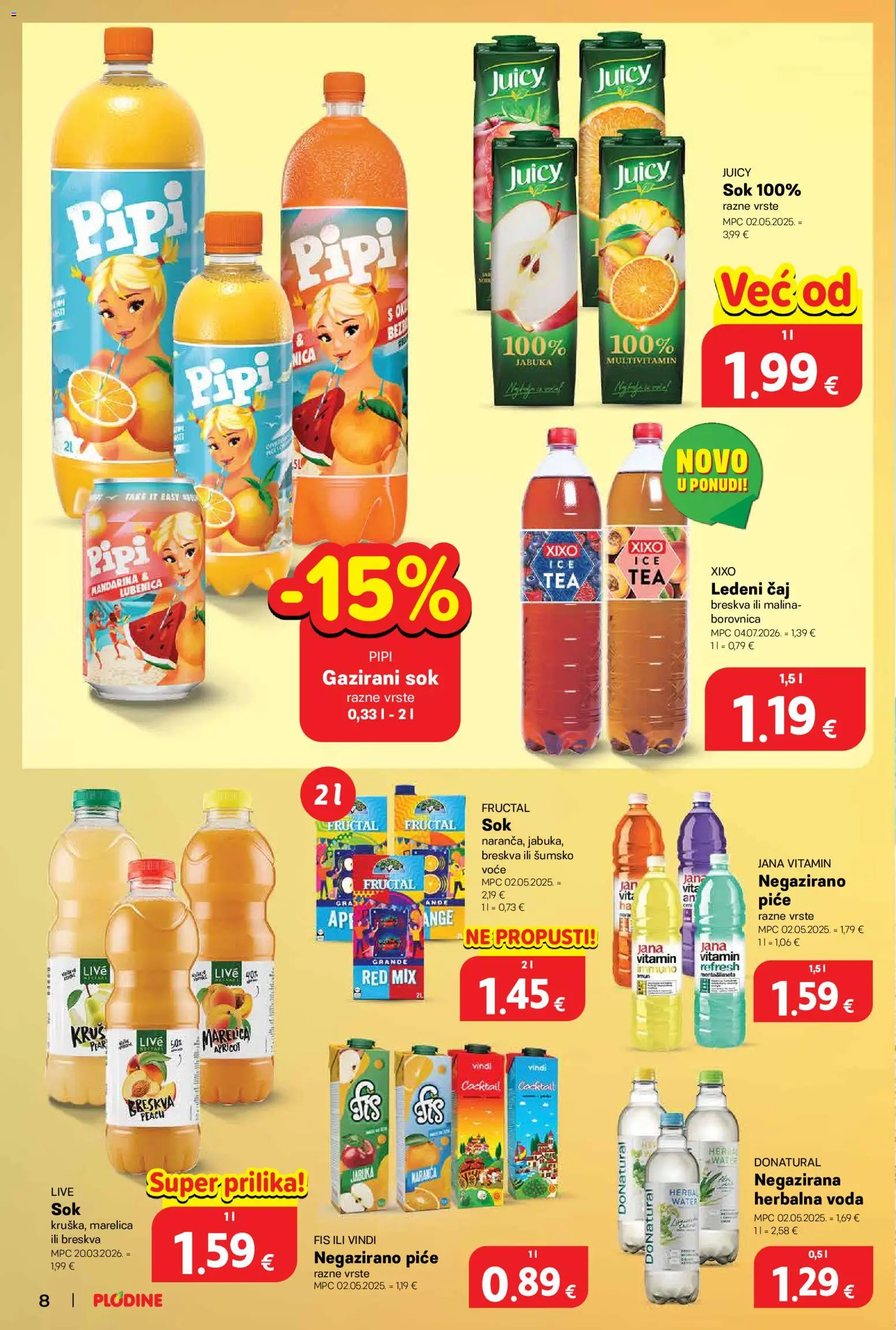 Plodine Katalog novi od 22.07.2026 > prelistaj akcije — page 8