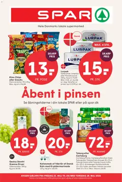 Spar - Tilbudsavis uge 22 gyldig fra 22.05.2026
