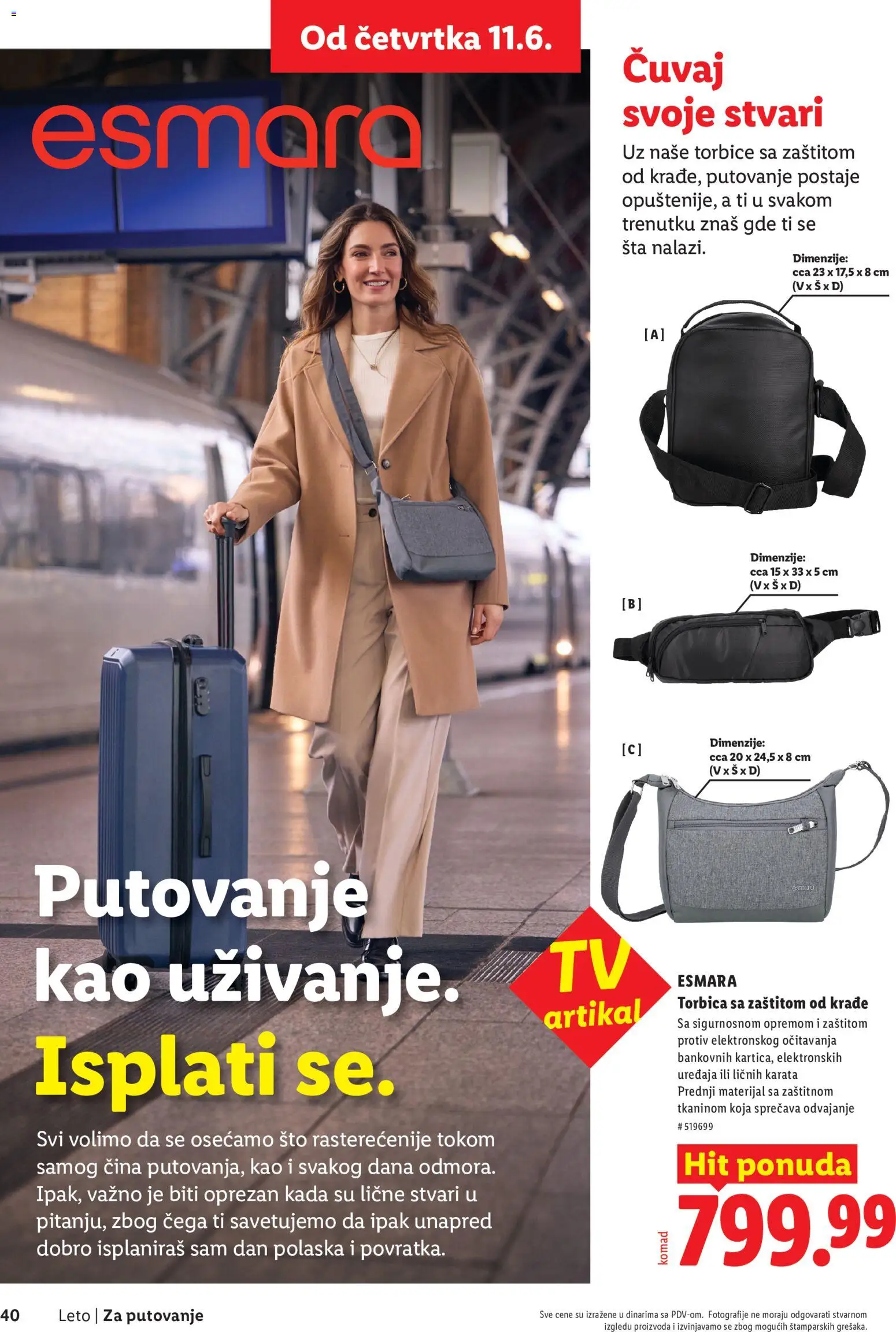 Lidl katalog - važi od 28.05.2026 | Strana: 40 | Proizvode: Sto