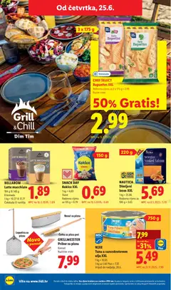 Lidl Katalog - Pregled kataloga iz trgovine Lidl, vrijedi od 23.06.2026 | Stranica: 58