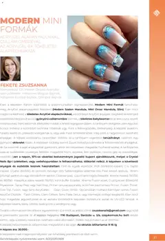 Crystal Nails Oktatási kézikönyv 2026 Nyár - amely érvényes a következő dátumtól: 08.06.2026 | Oldal: 41 | Termékek: Keverő, Ecset