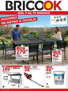 Anteprima del volantino Brico OK - Aggiungi un metro a tavola! valido a partire dal 06.05.2026