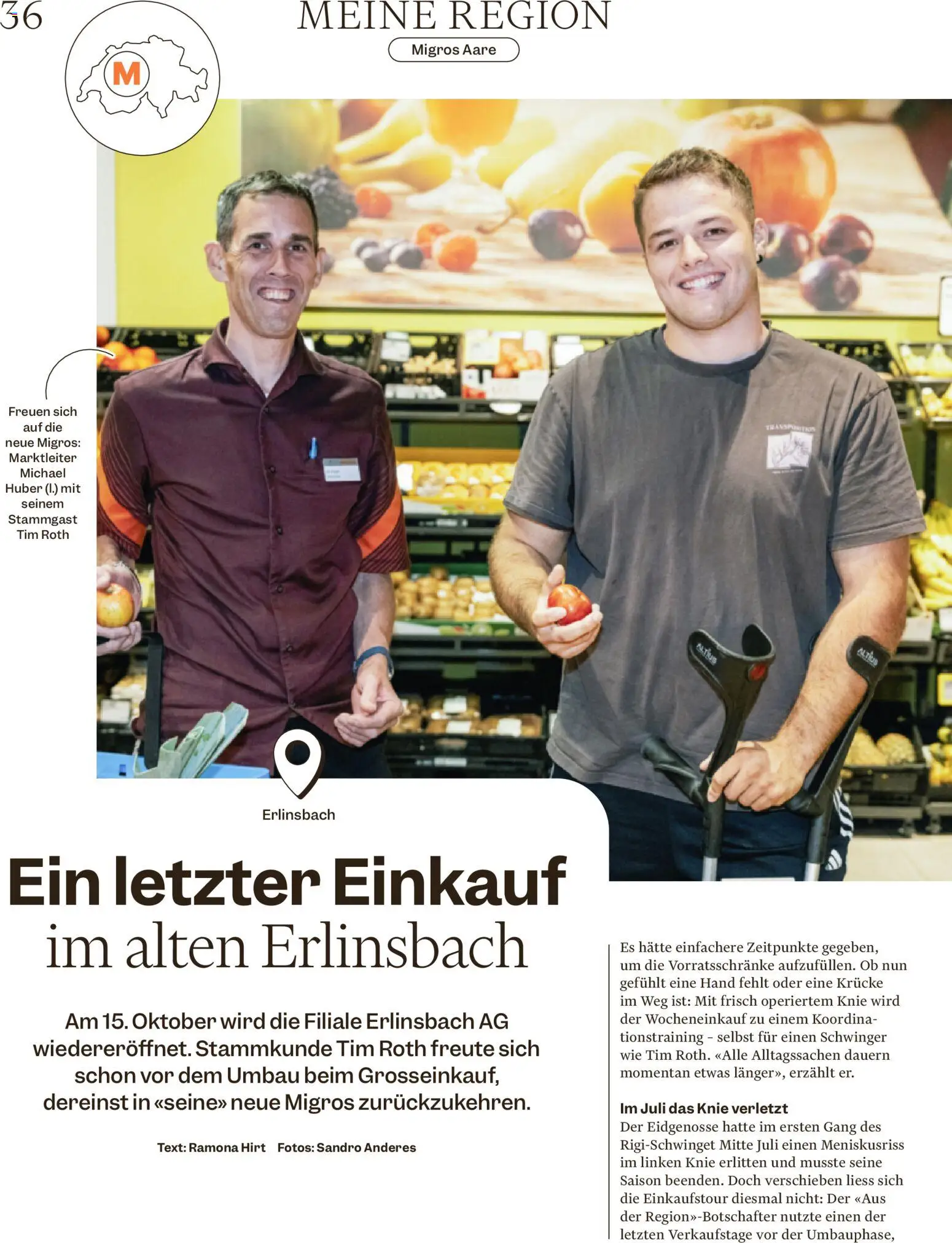 Migros aktionen Magazine – gültig ab 14.10.2026 | Seite: 36