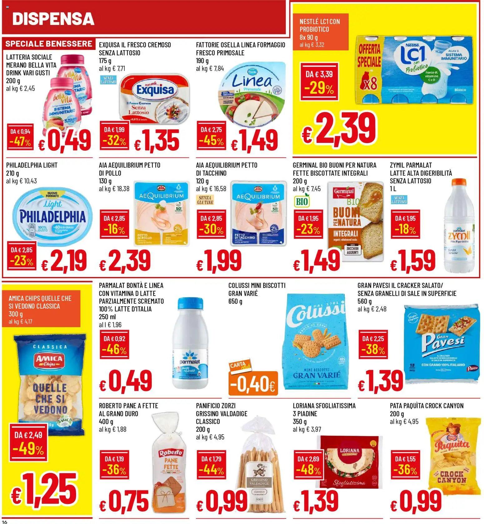 Volantino Galassia del 06/08/2026 | Pagina: 16
