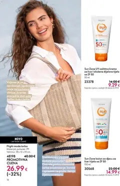 Oriflame Katalog - Pregled kataloga iz trgovine Oriflame, vrijedi od 03.06.2026 | Stranica: 16 | Proizvodi: Krema za lice, Krema, Torba