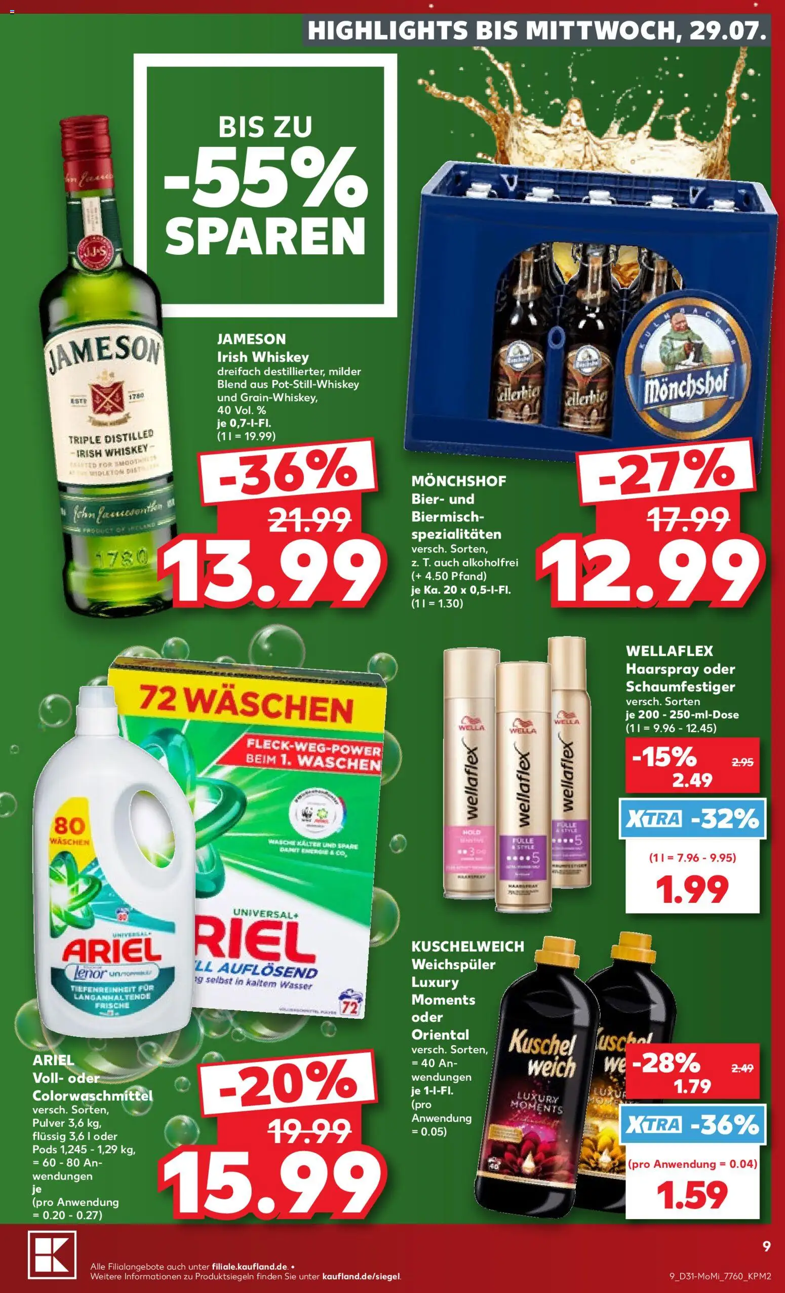 {H1} | Pagina: 9 | Producten: Bier, Haarspray