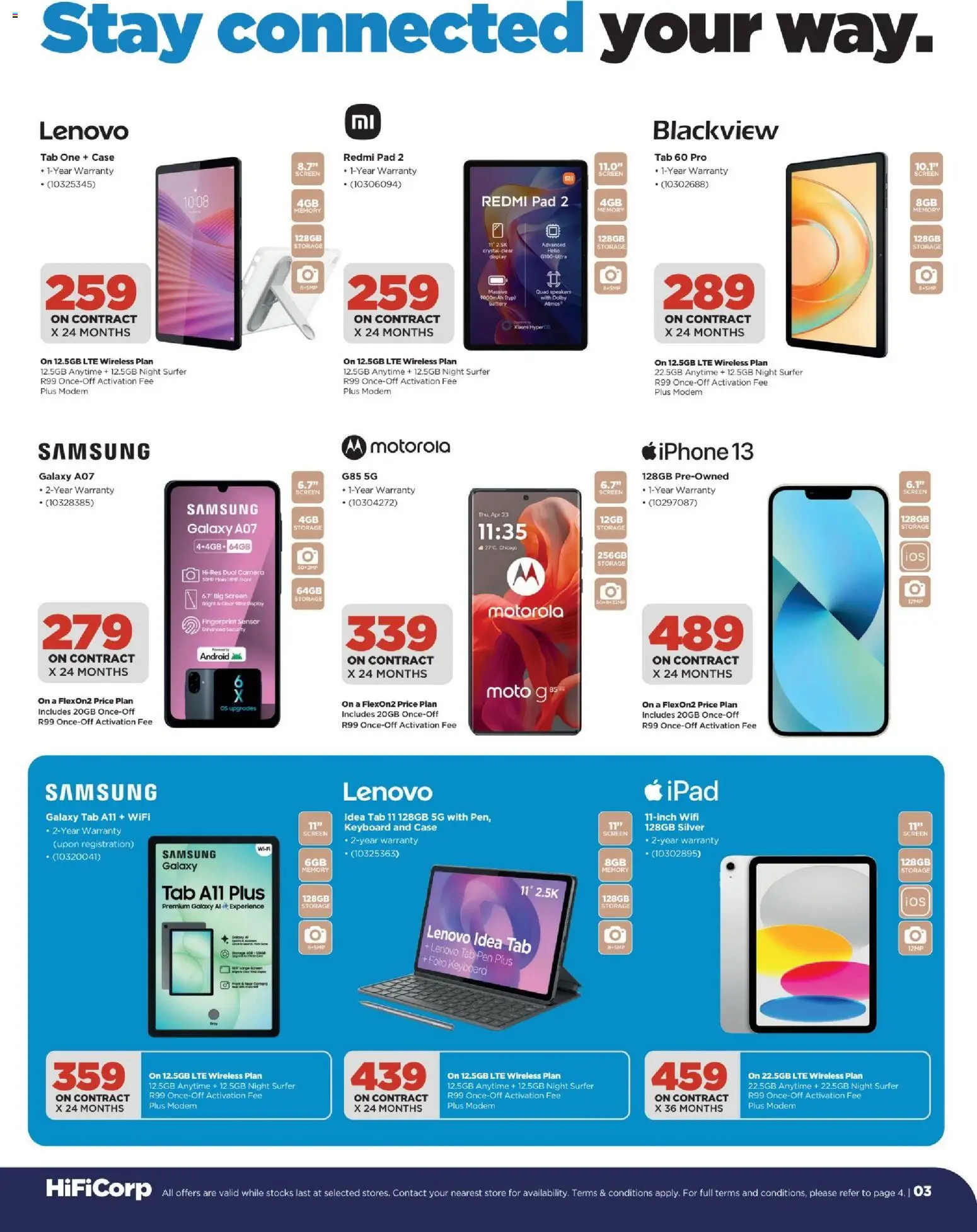 New HiFi Corp catalogue – valid from 07/09/2026 | Page: 3 | Products: Keyboard, Camera, Case, Lamp