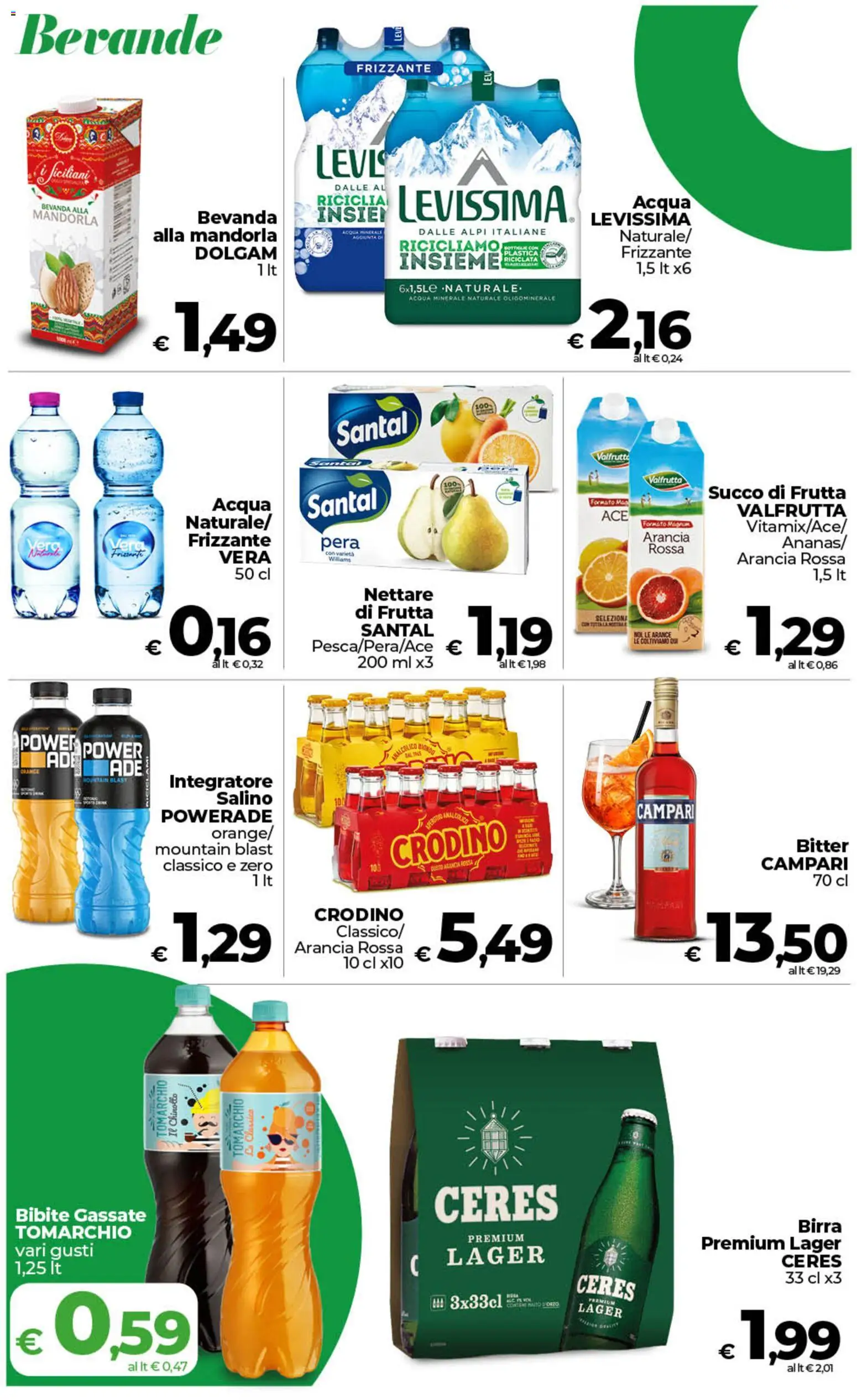 Volantino COOP del 21/08/2026 | Pagina: 27 | Prodotti: Campari, Acqua, Arancia, Succo di frutta