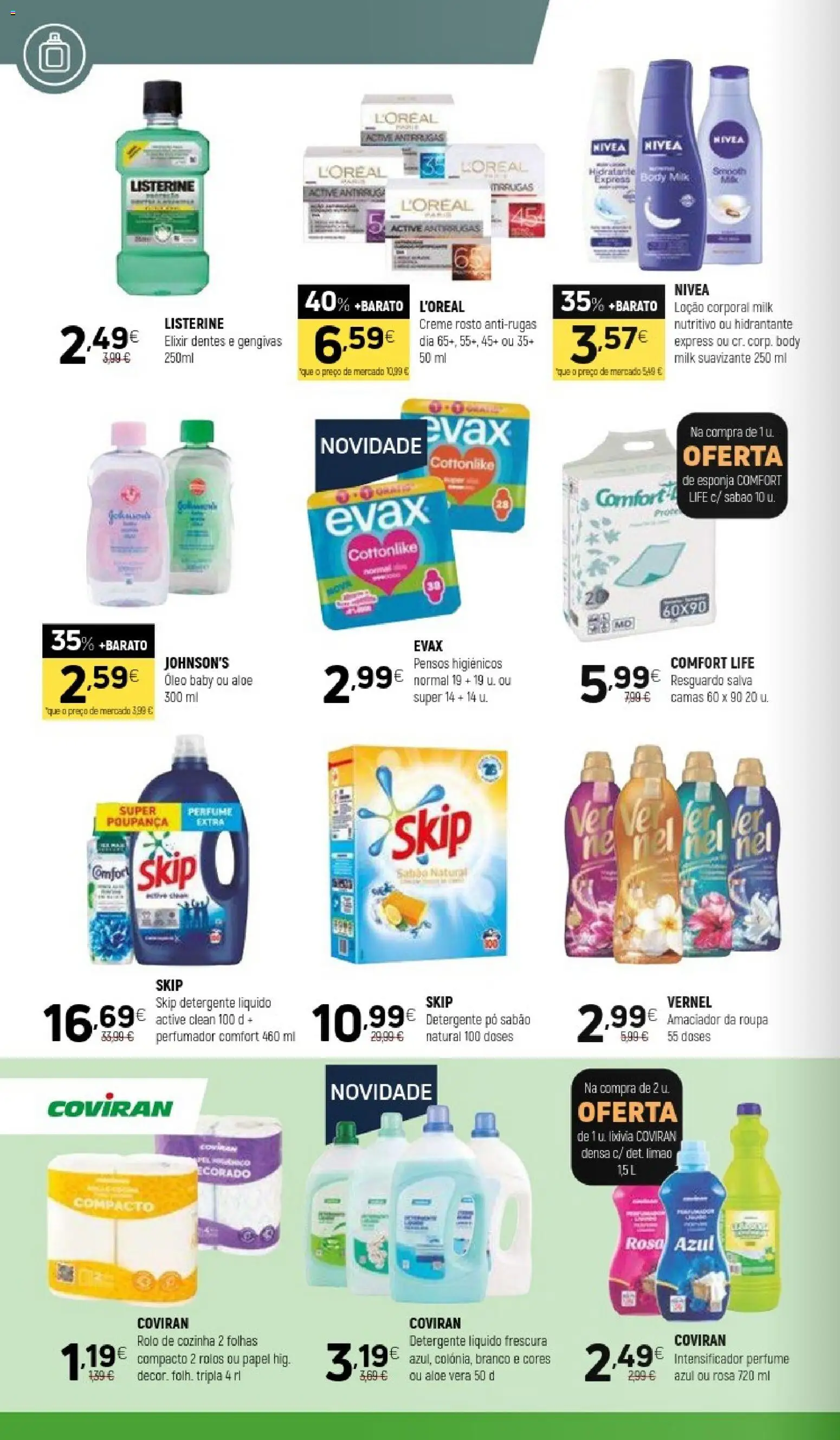 Coviran folheto │ válido de 05.05.2026 | Página: 18 | Produtos: Pó, Esponja, Sabão, Detergente
