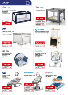 Anteprima del volantino Prenatal volantino valido a partire dal 20/08/2026 | Pagina: 20 | Prodotti: Altalena, Girello, Letto