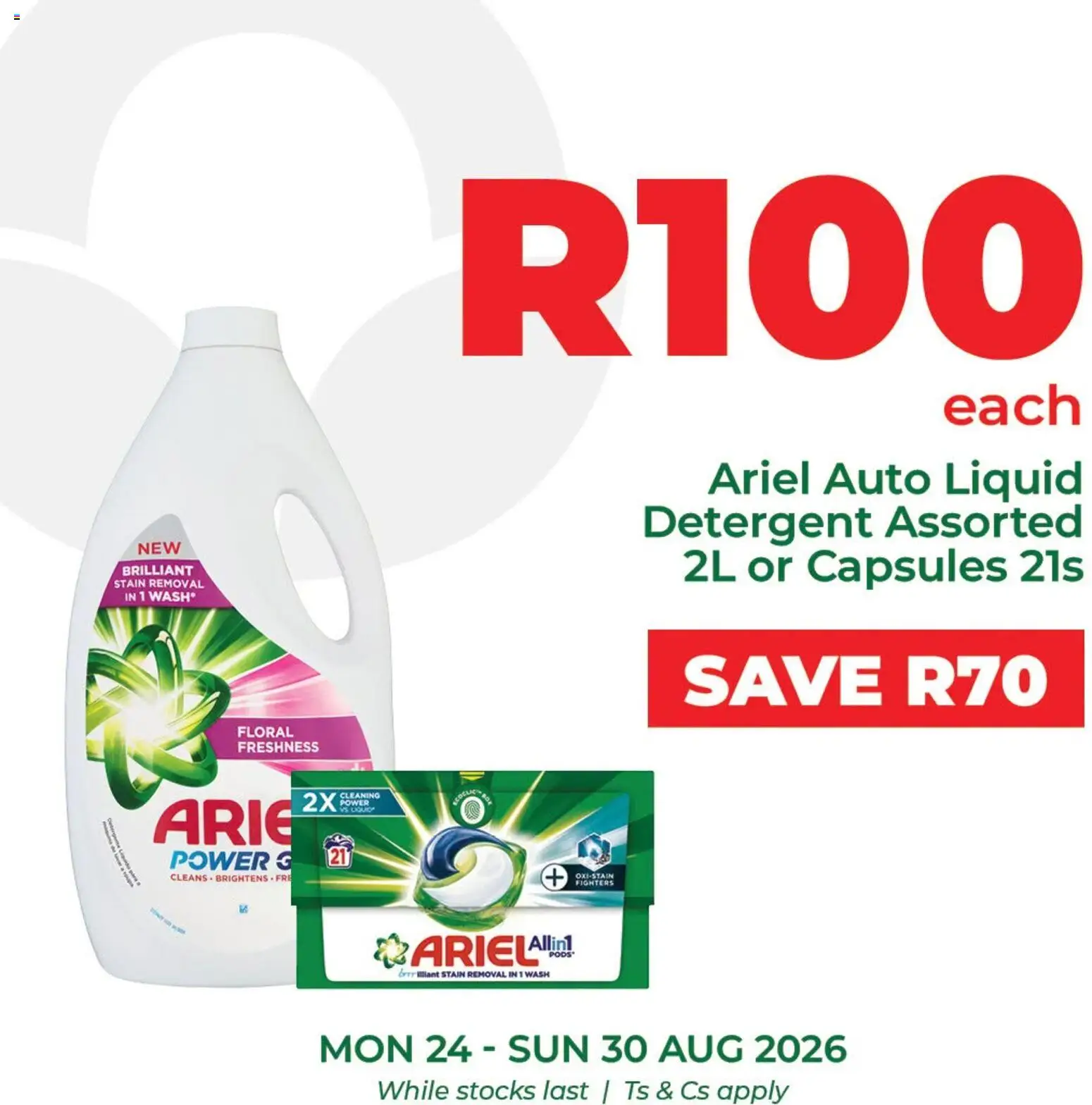 New Food Lover's Market catalogue – valid from 24/08/2026 | Page: 10 | Products: Detergent