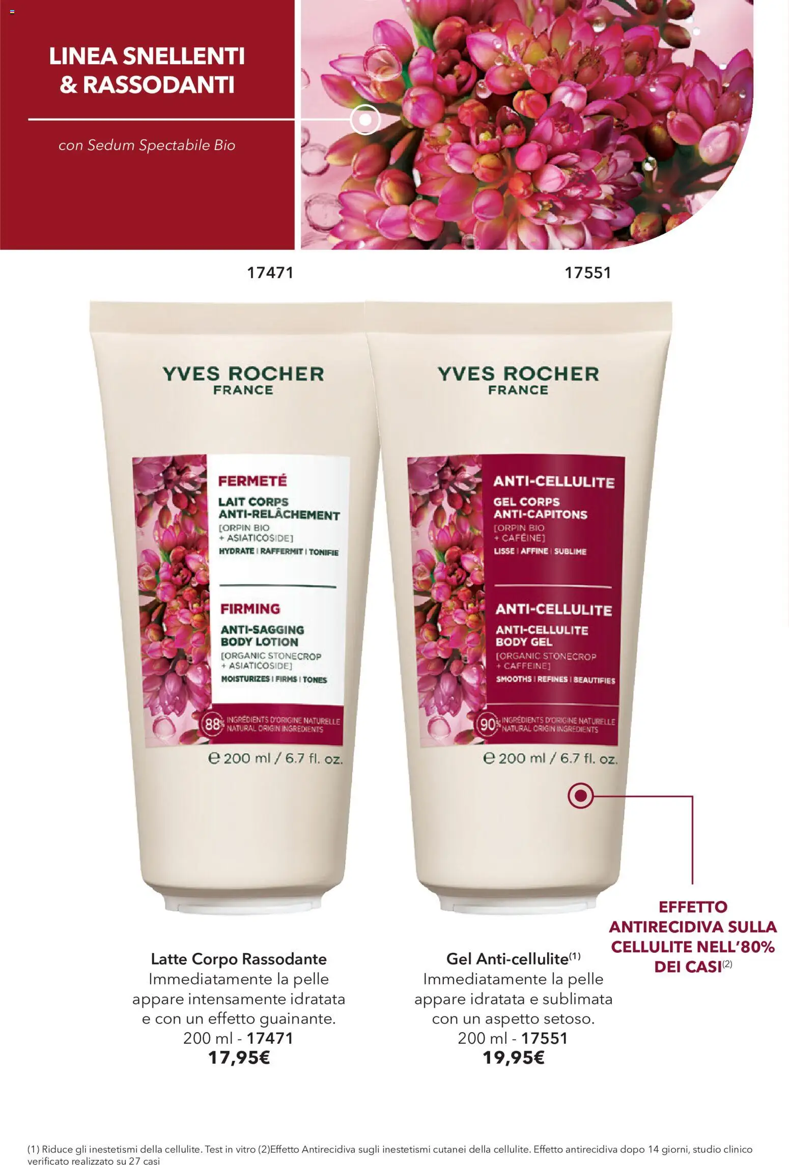 Volantino Yves Rocher del 20/10/2026 | Pagina: 64 | Prodotti: Latte
