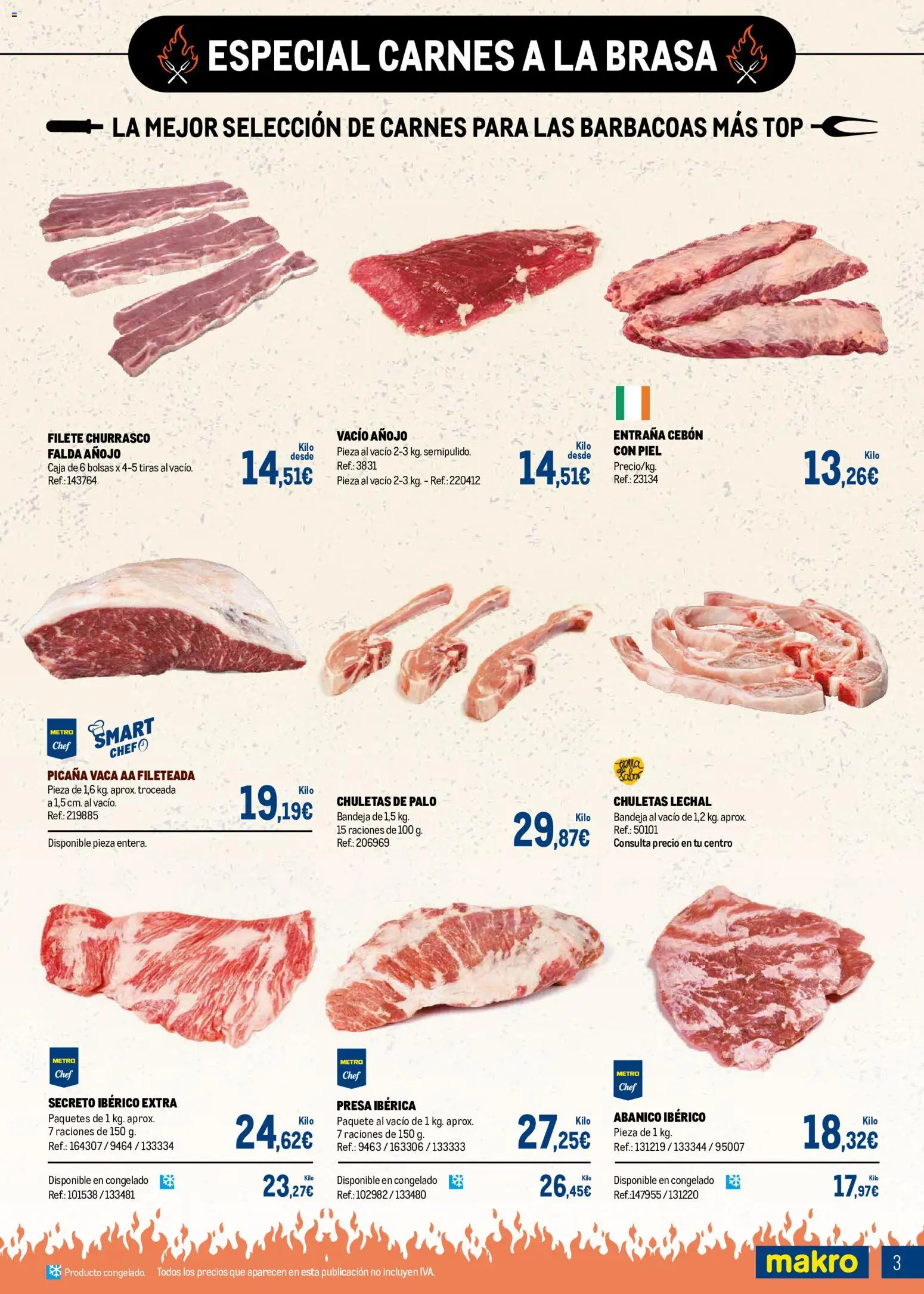 Makro Expertos en Carne Centro │ válido desde el 01.06.2026 | Página: 3 | Productos: Filete, Bandeja, Caja