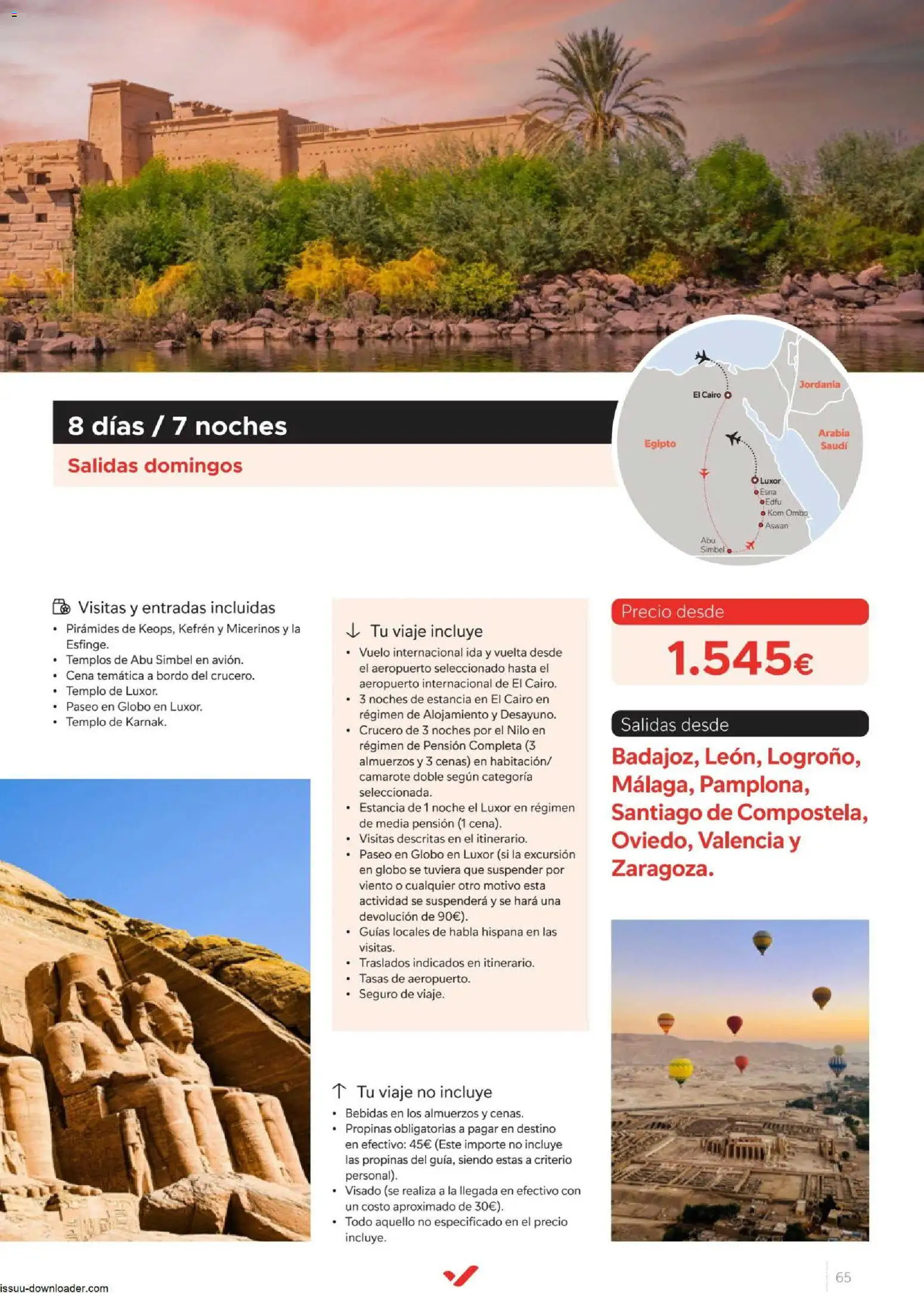 Halcón Viajes Egípto │ válido desde el 06/07/2026 | Página: 65