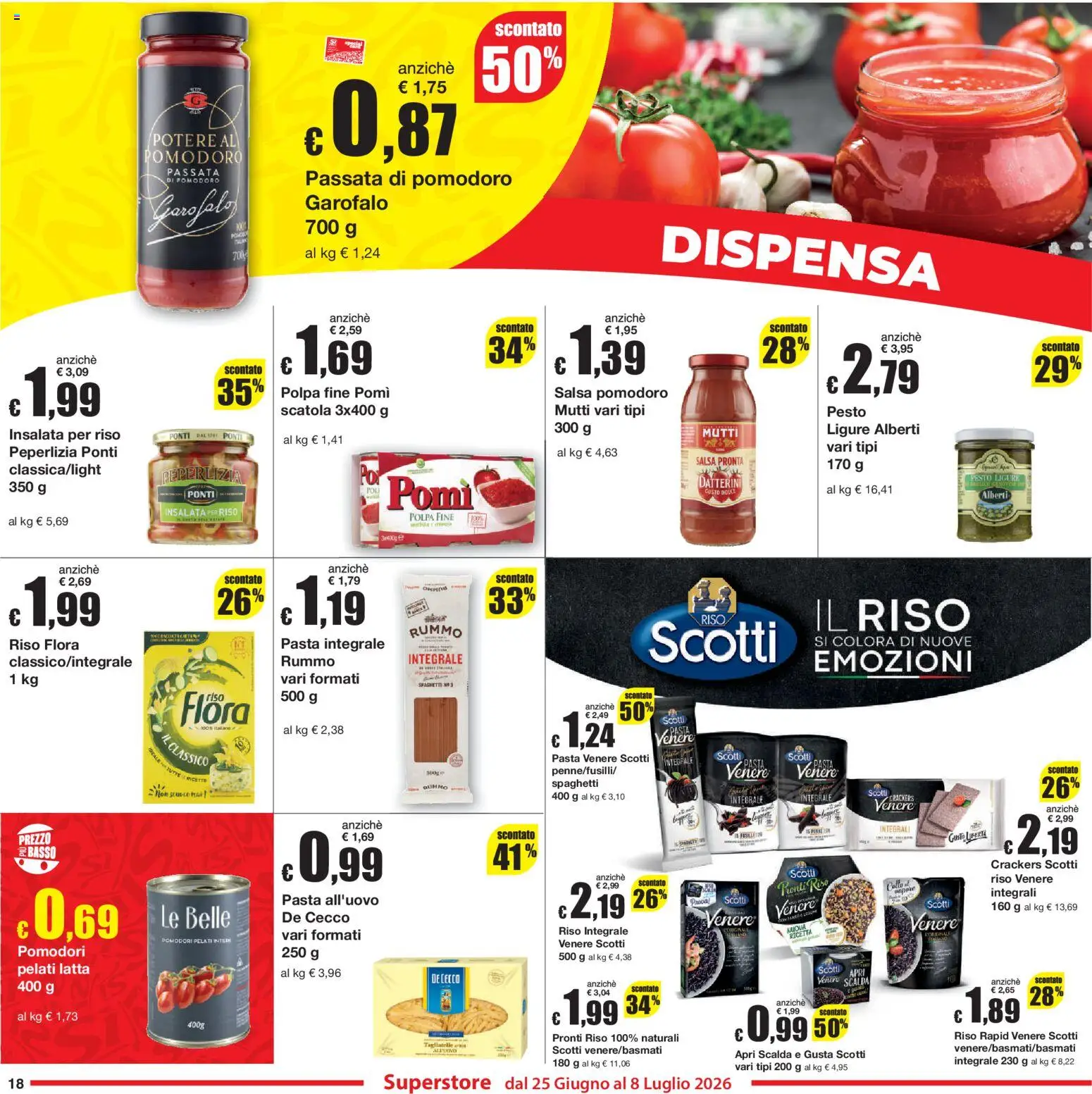 Volantino Sì con Te del 25/06/2026 | Pagina: 18