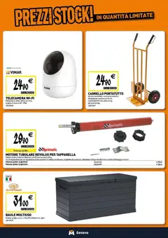Anteprima del volantino TECNOMAT catalogo Genova valido a partire dal 27/08/2026 | Pagina: 15 | Prodotti: Carrello, Baule, Adattatore