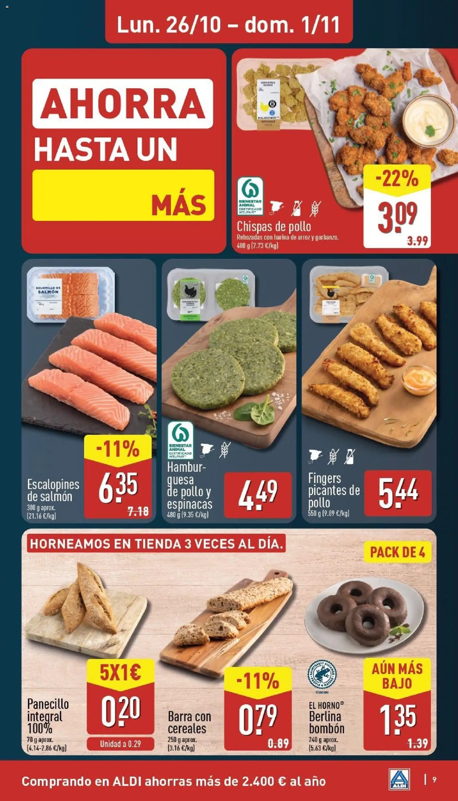 Aldi folleto Canarias │ válido desde el 26/10/2026 | Página: 9