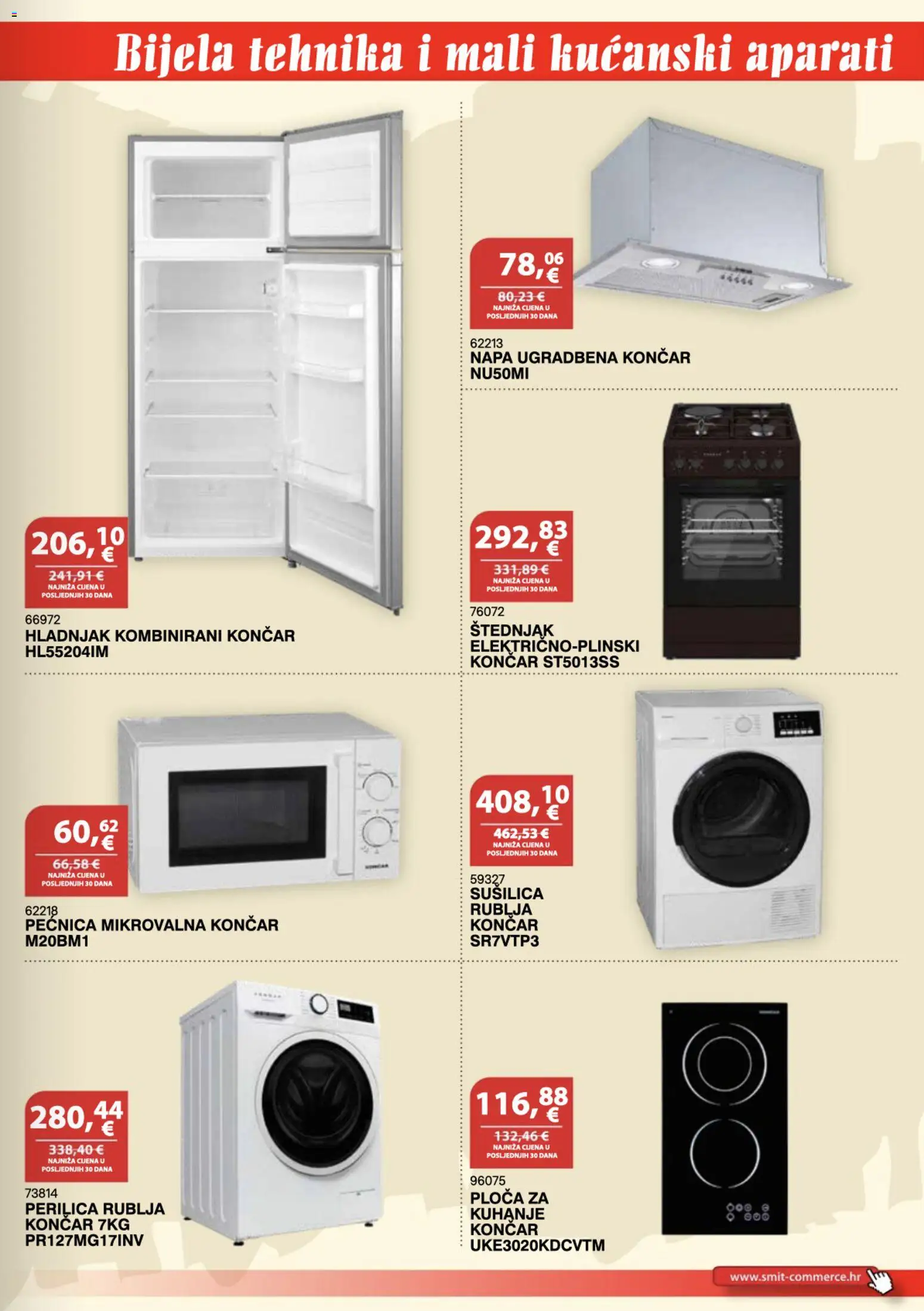 Smit Commerce katalog | vrijedi od 15.09.2026 | Stranica: 9 | Proizvodi: Perilica rublja, Sušilica, Pećnica, Ploča za kuhanje