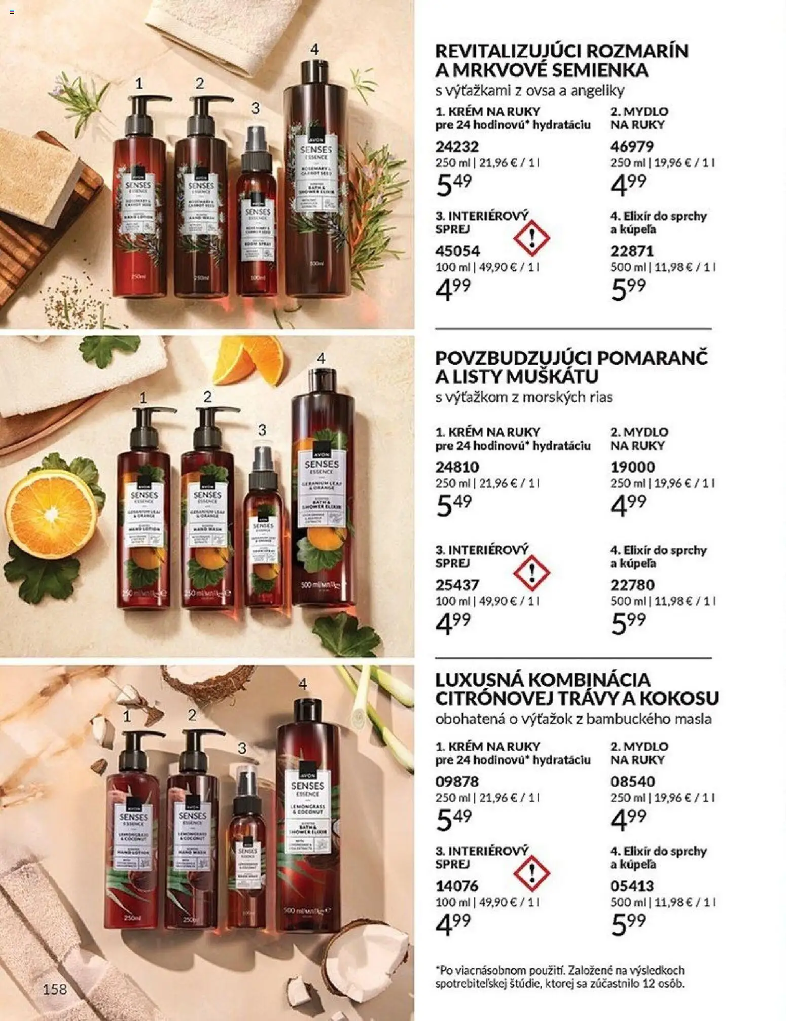 Nové Avon akcie – leták je platný od 01.03.2026 | Strana: 158 | Produkty: Krém na ruky, Mydlo, Krém