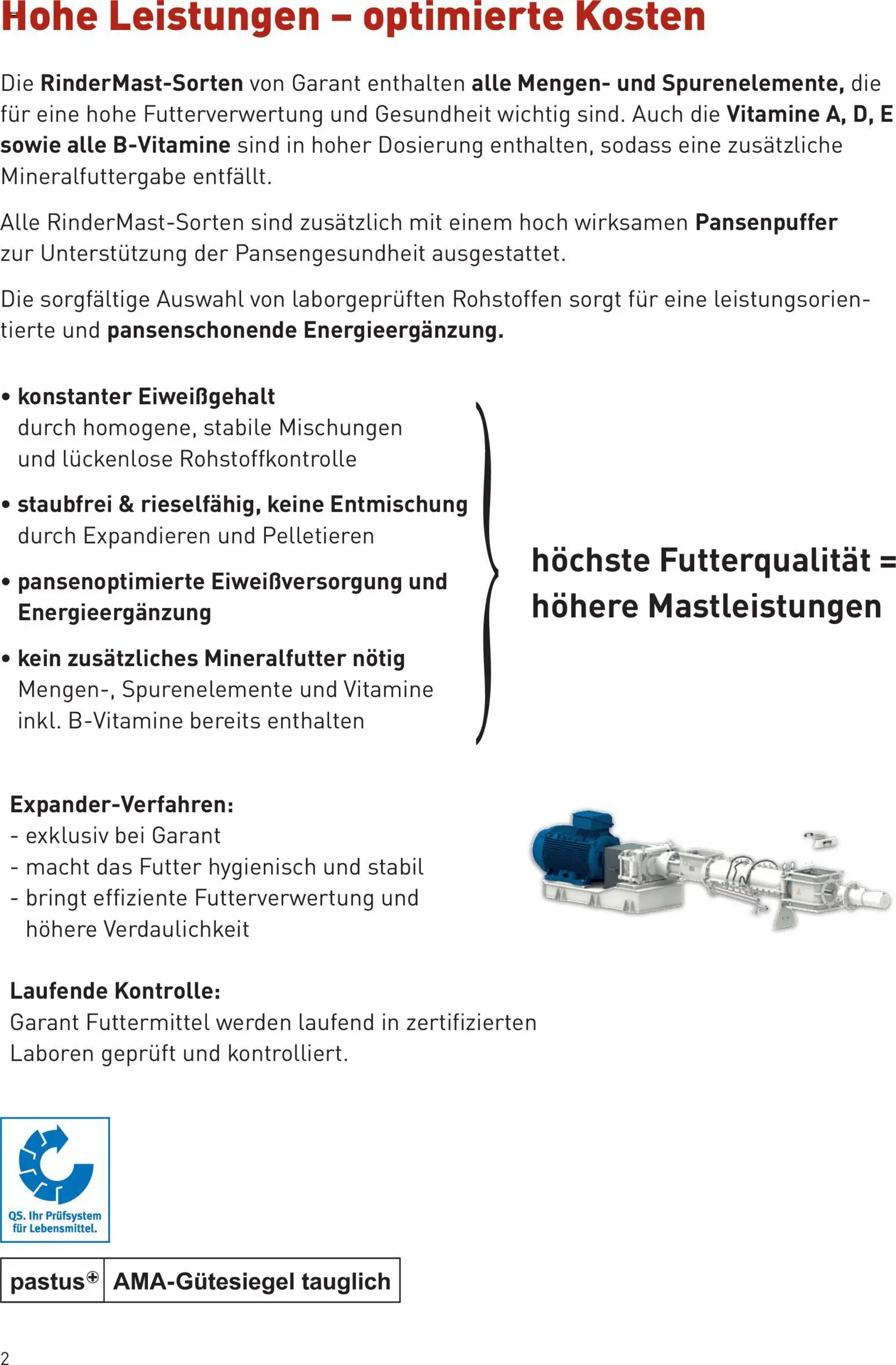 Lagerhaus Rindermast gültig ab 31.07.2026 | Seite: 2