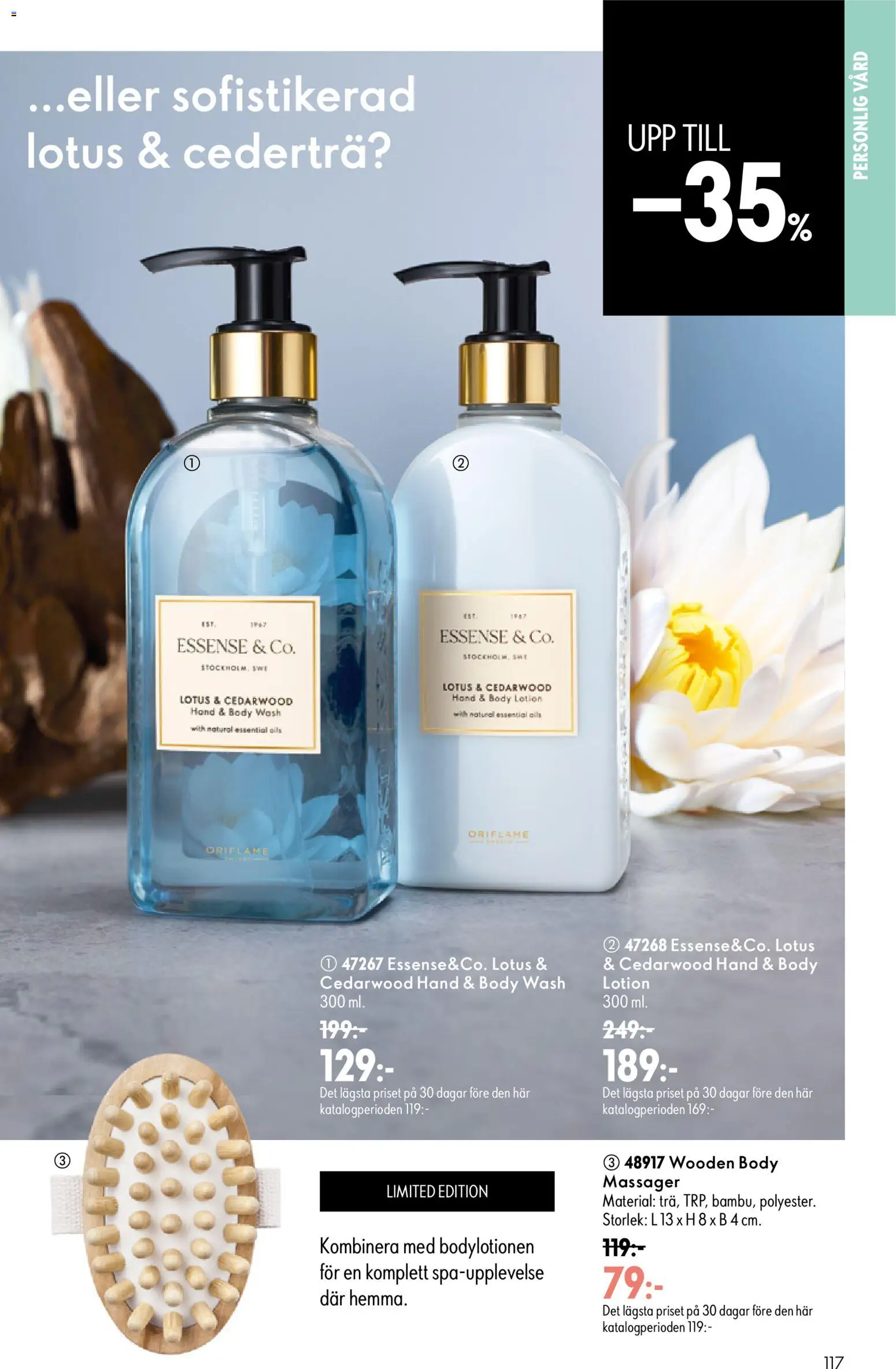 Oriflame reklamblad aktuell från 26/08/2026 | Sida: 117 | Produkter: Body lotion, Lotus