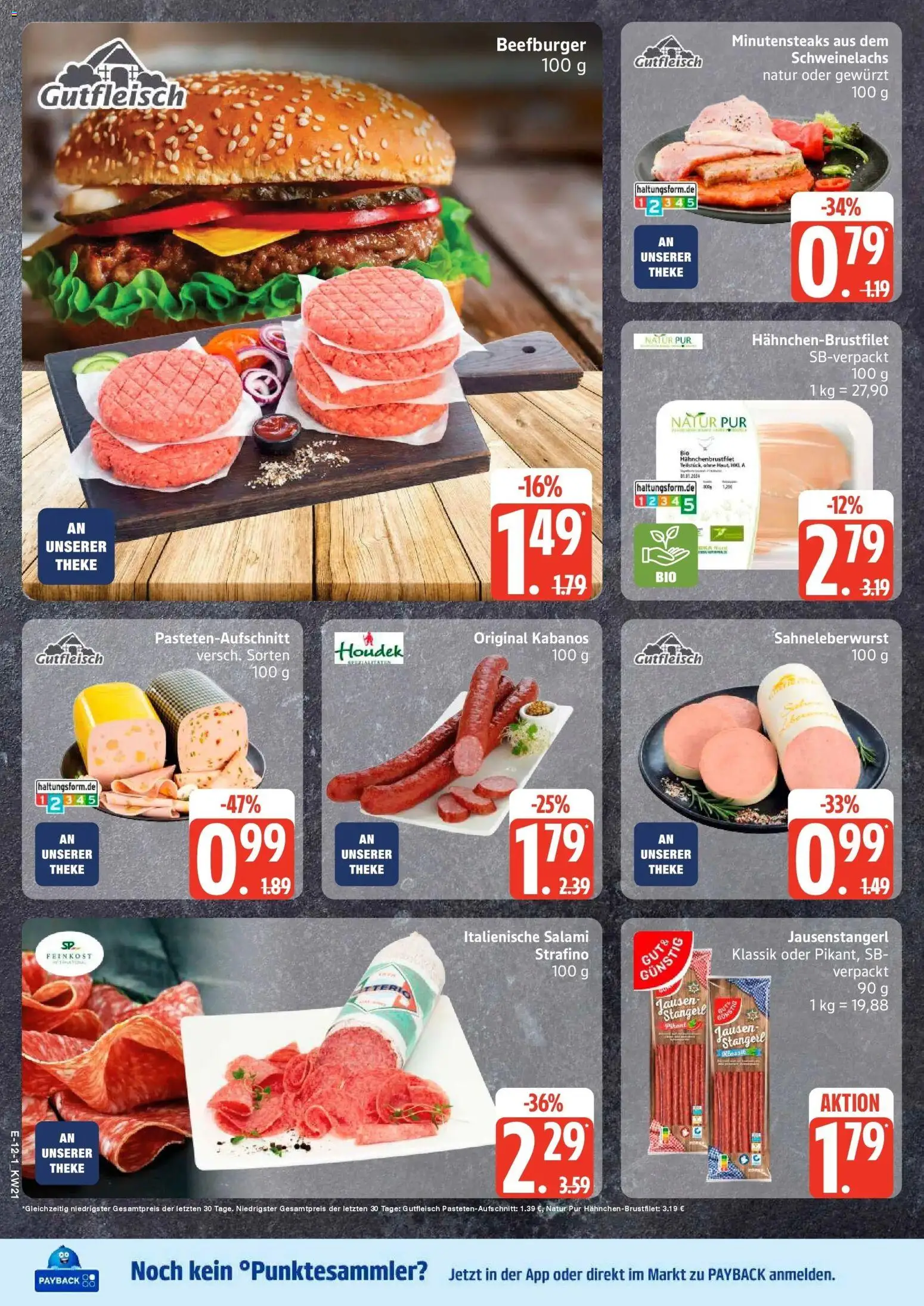 Edeka Prospekt Hamburg – gültig ab 18.05.2026 | Seite: 12 | Produkte: Theke, Salami