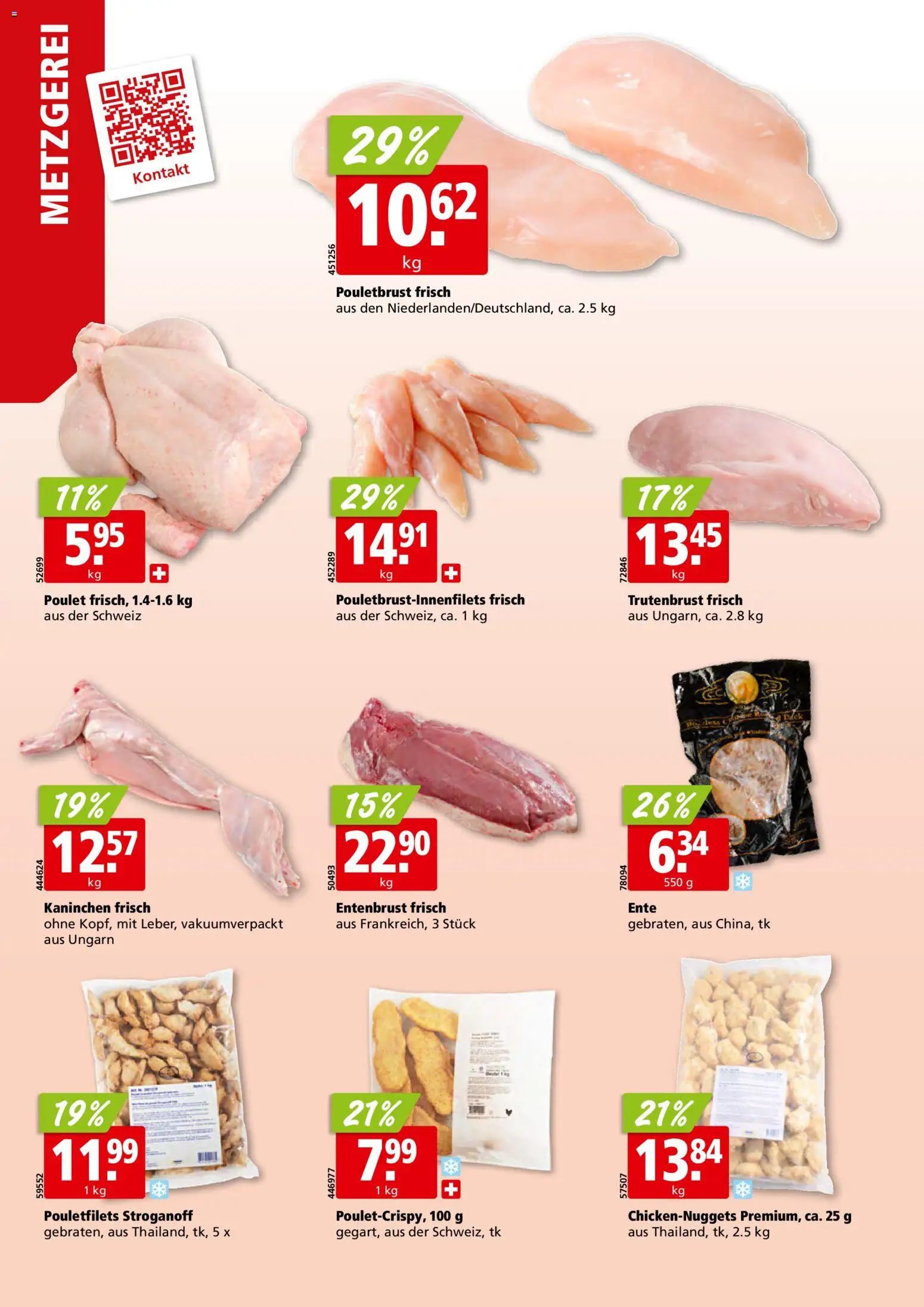 Aligro aktionen – gültig ab 25.05.2026 | Seite: 6 | Produkte: Pouletbrust