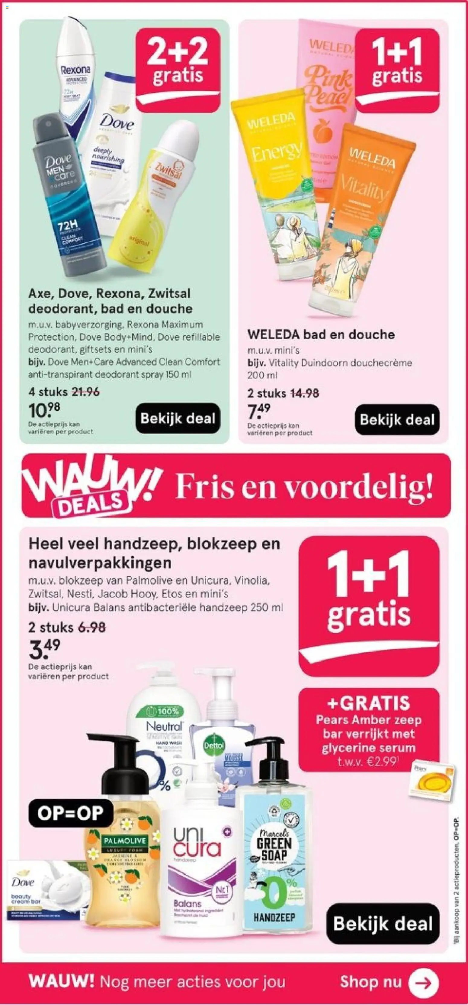 {H1} | Pagina: 31 | Producten: Deodorant, Kan, Douche, Zeep